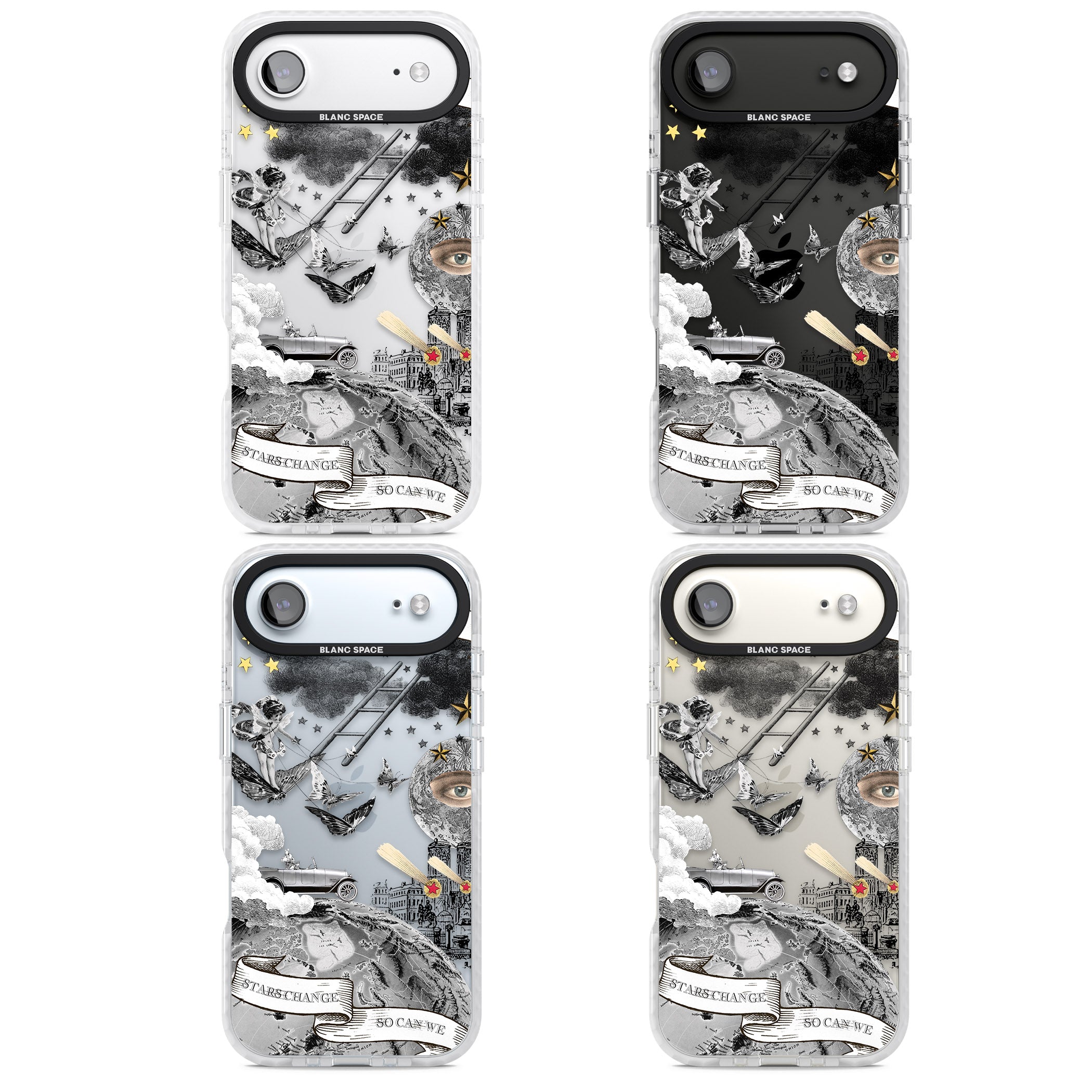 Stars Change So Can We iPhone 17 Air Impact Clear Phone Case APT Impact Protection