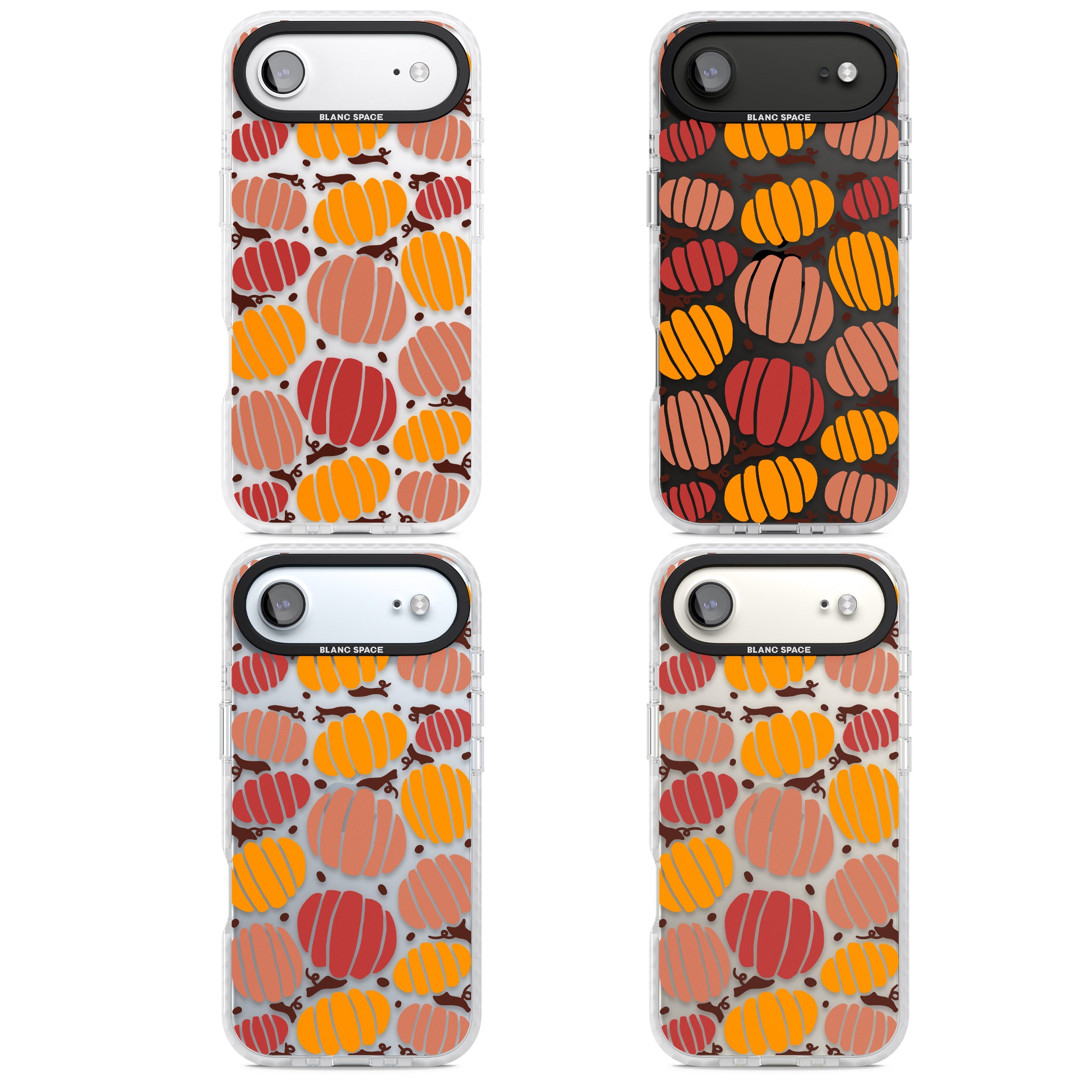 Autumn Pumpkin Patch iPhone 17 Air Impact Clear Phone Case APT Impact Protection