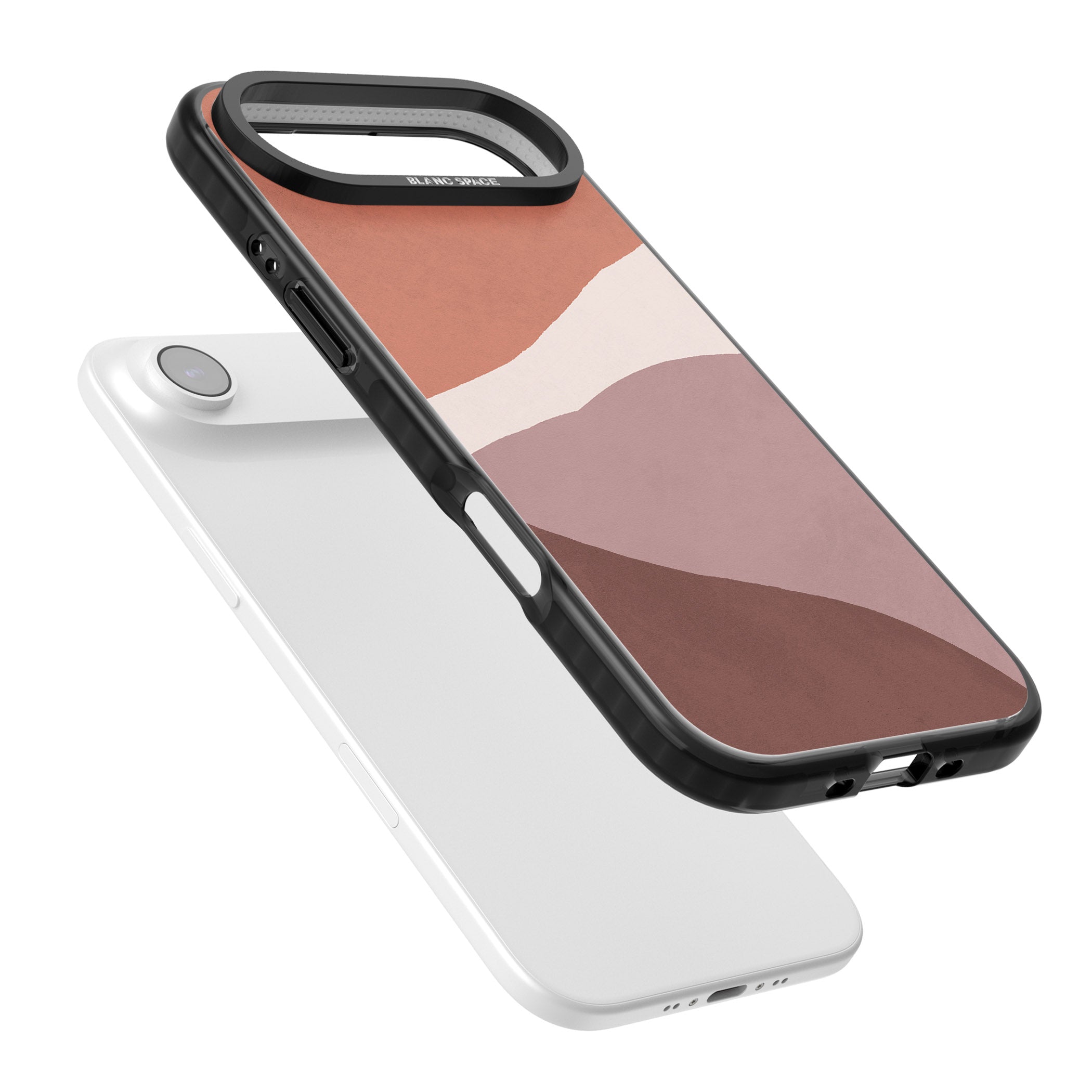 Lush Abstract Watercolour Design #2 iPhone 17 Air Impact Black Phone Case Colours