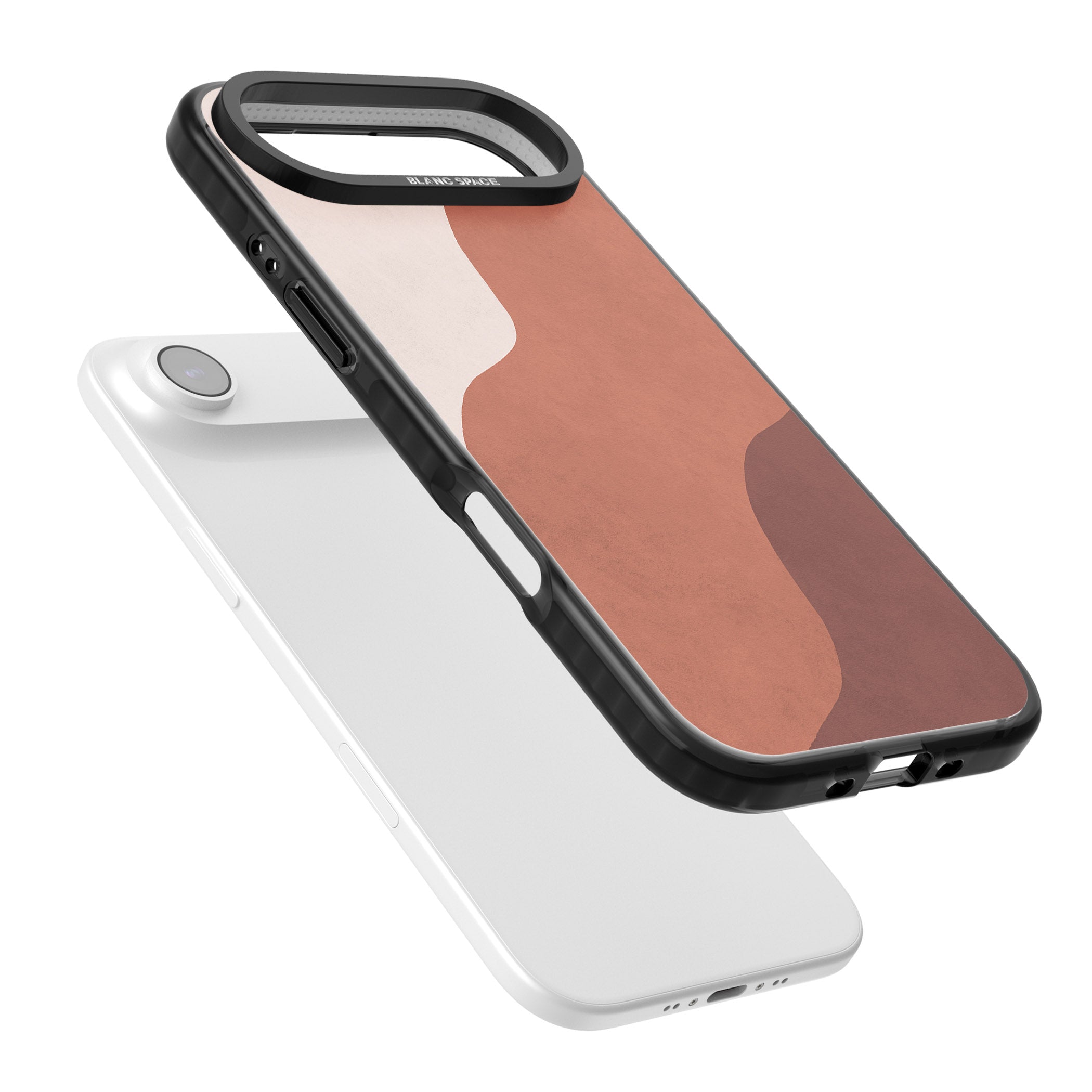 Lush Abstract Watercolour Design #3 iPhone 17 Air Impact Black Phone Case Colours