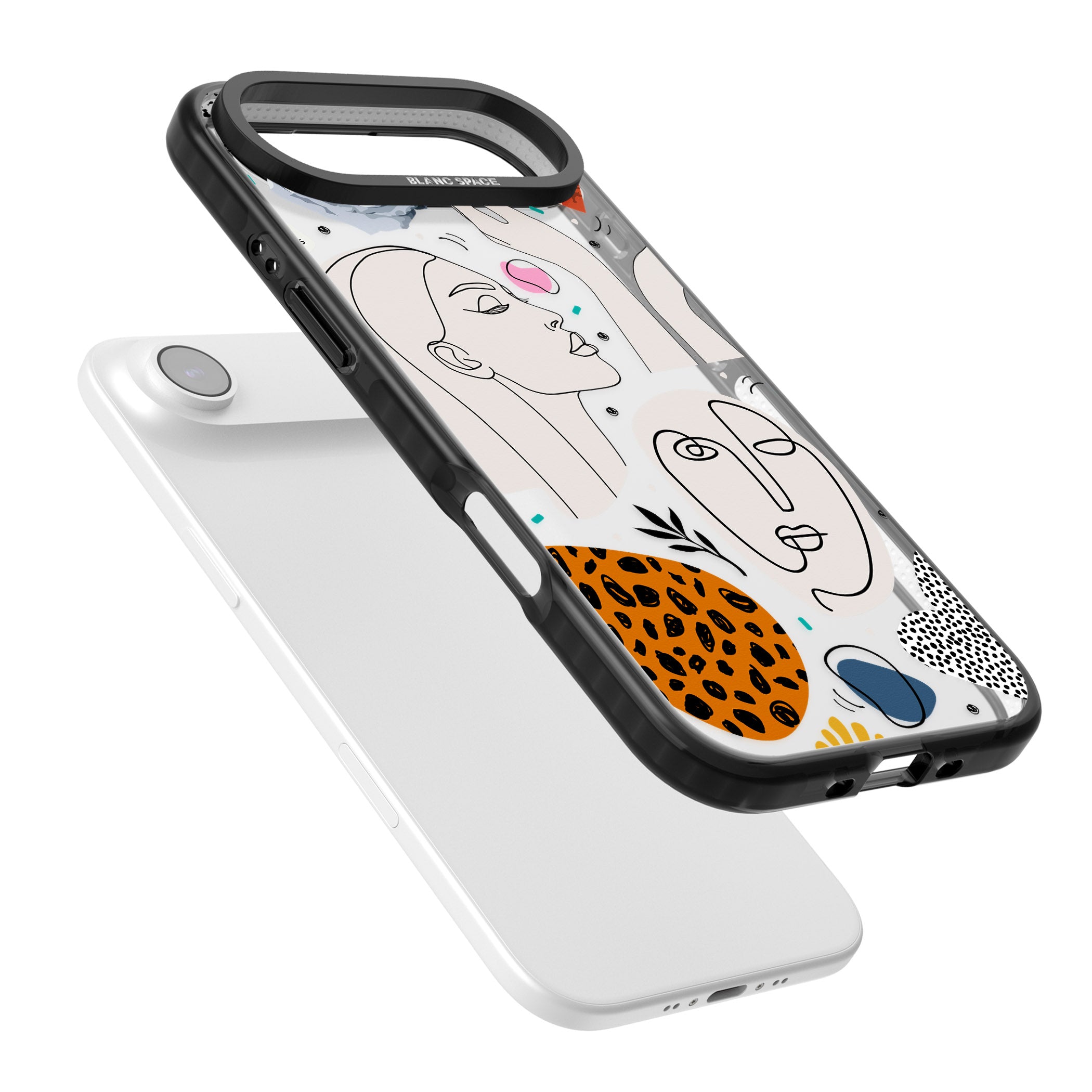 Artistic Expression Scrapbook iPhone 17 Air Impact Black Phone Case Colours