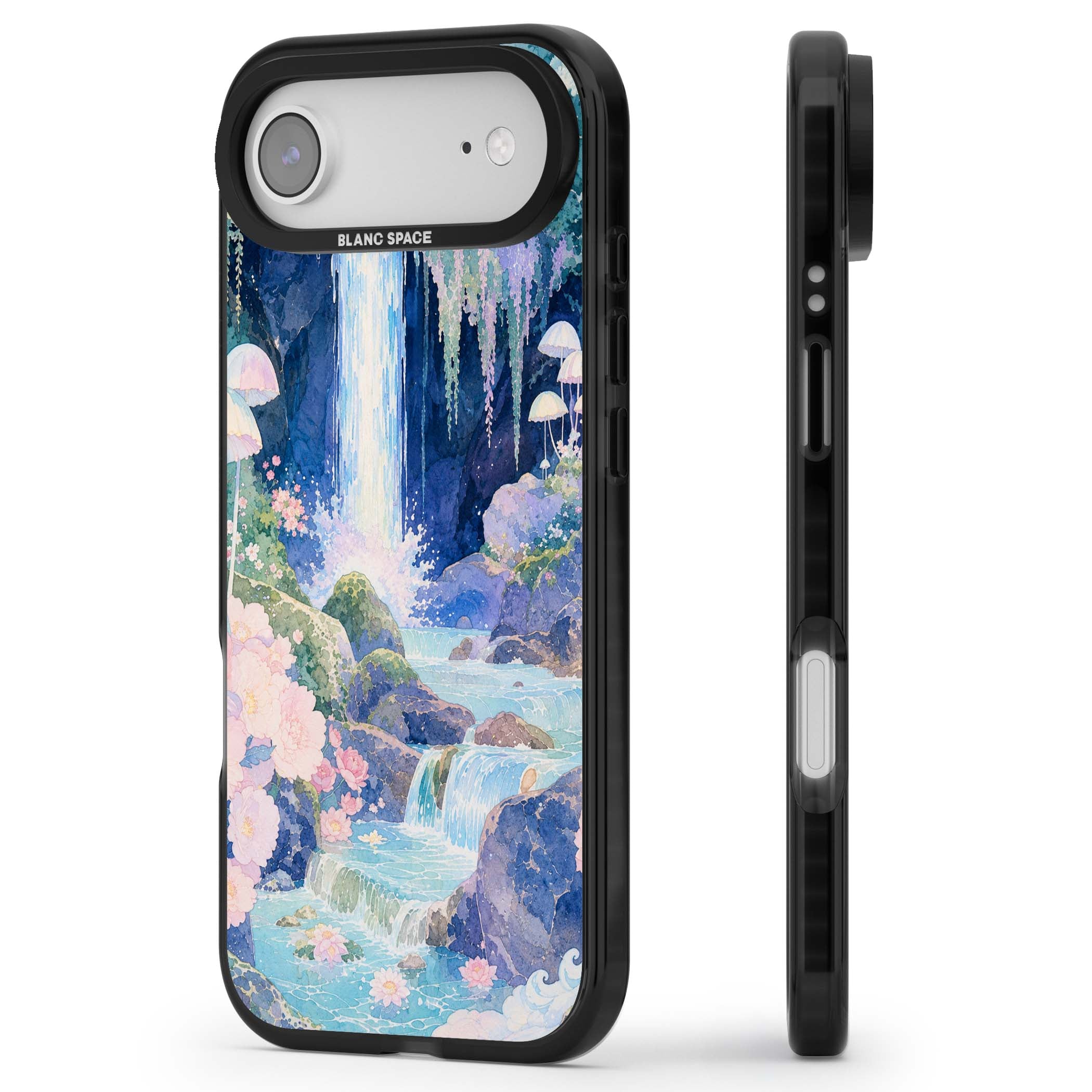 Mystic Waterfall art iPhone case | Clear Impact case for iPhone Air
