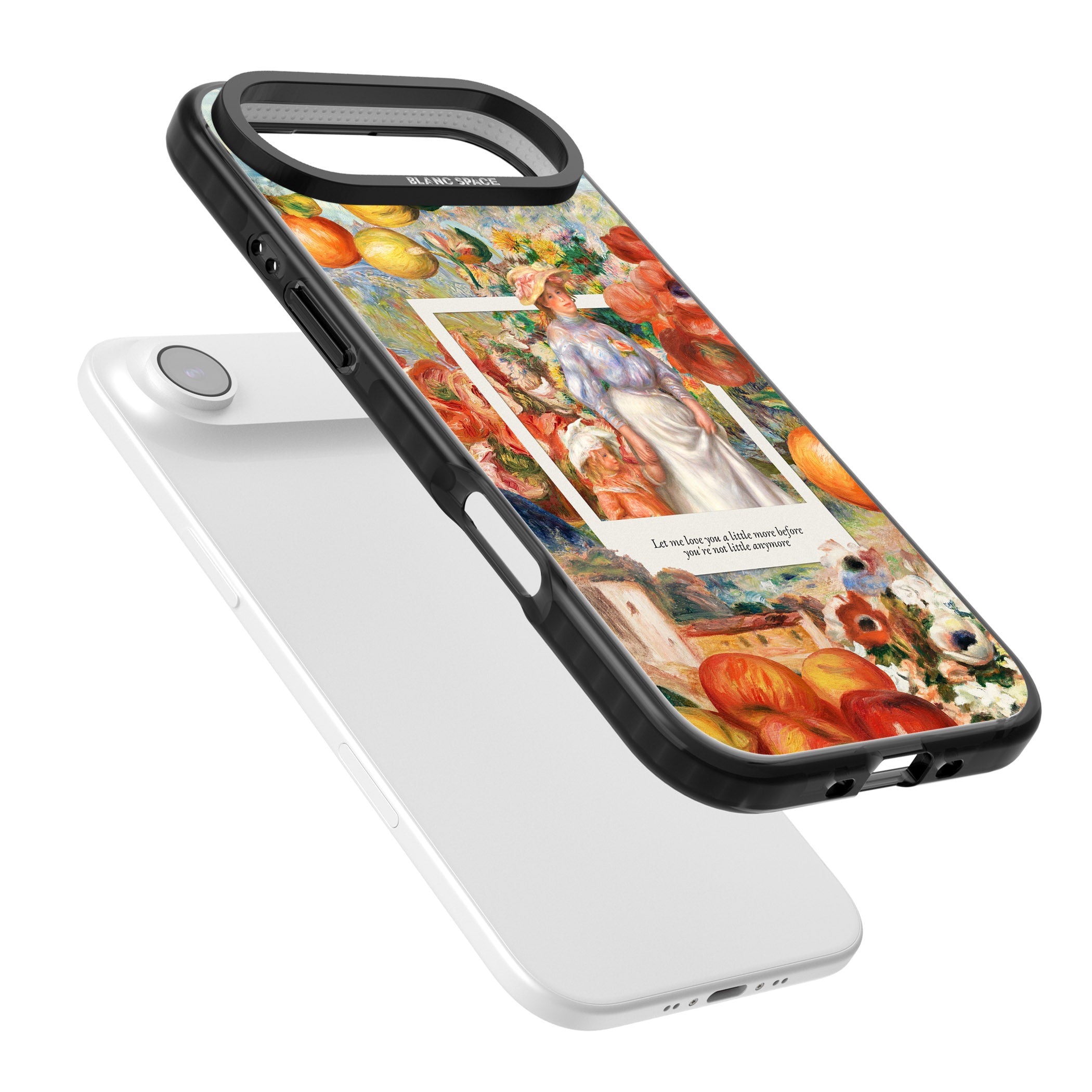 Renoir Mother & Child iPhone 17 Air Impact Black Phone Case Colours