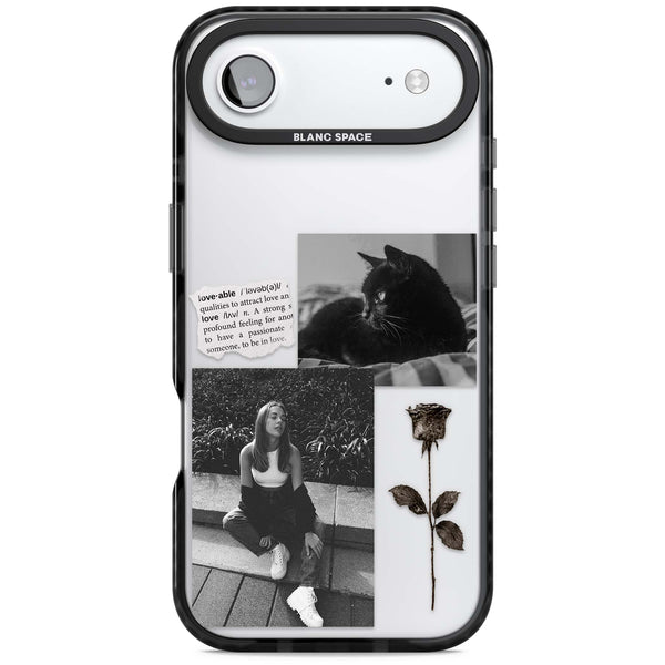 Personalised Black & White Scrapbook Photos