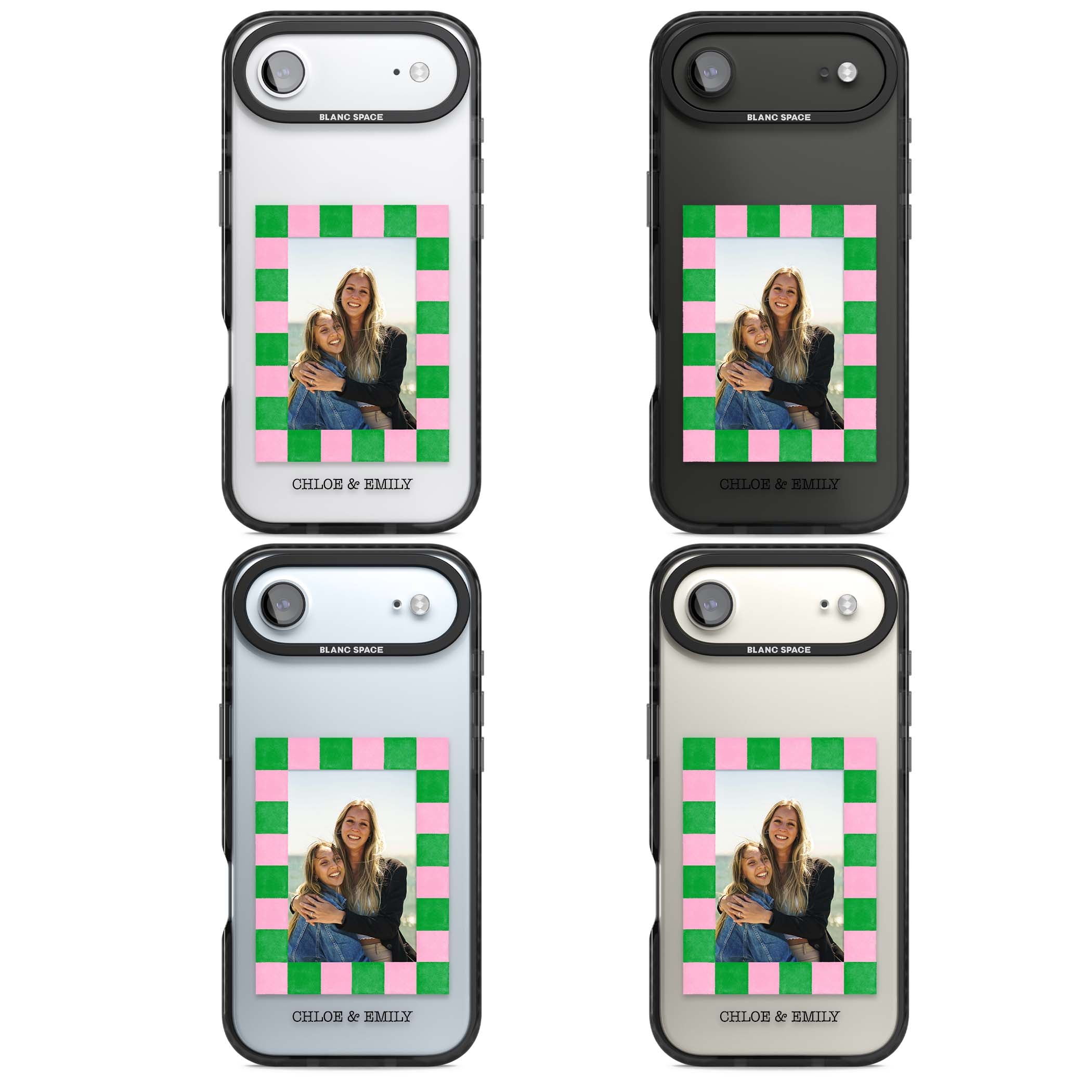 Personalised Riviera Check Photo