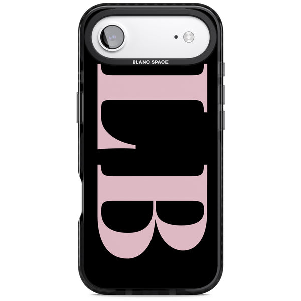 Personalised Pink & Black Letters