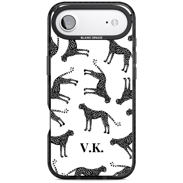 Personalised Monochrome Cheetahs