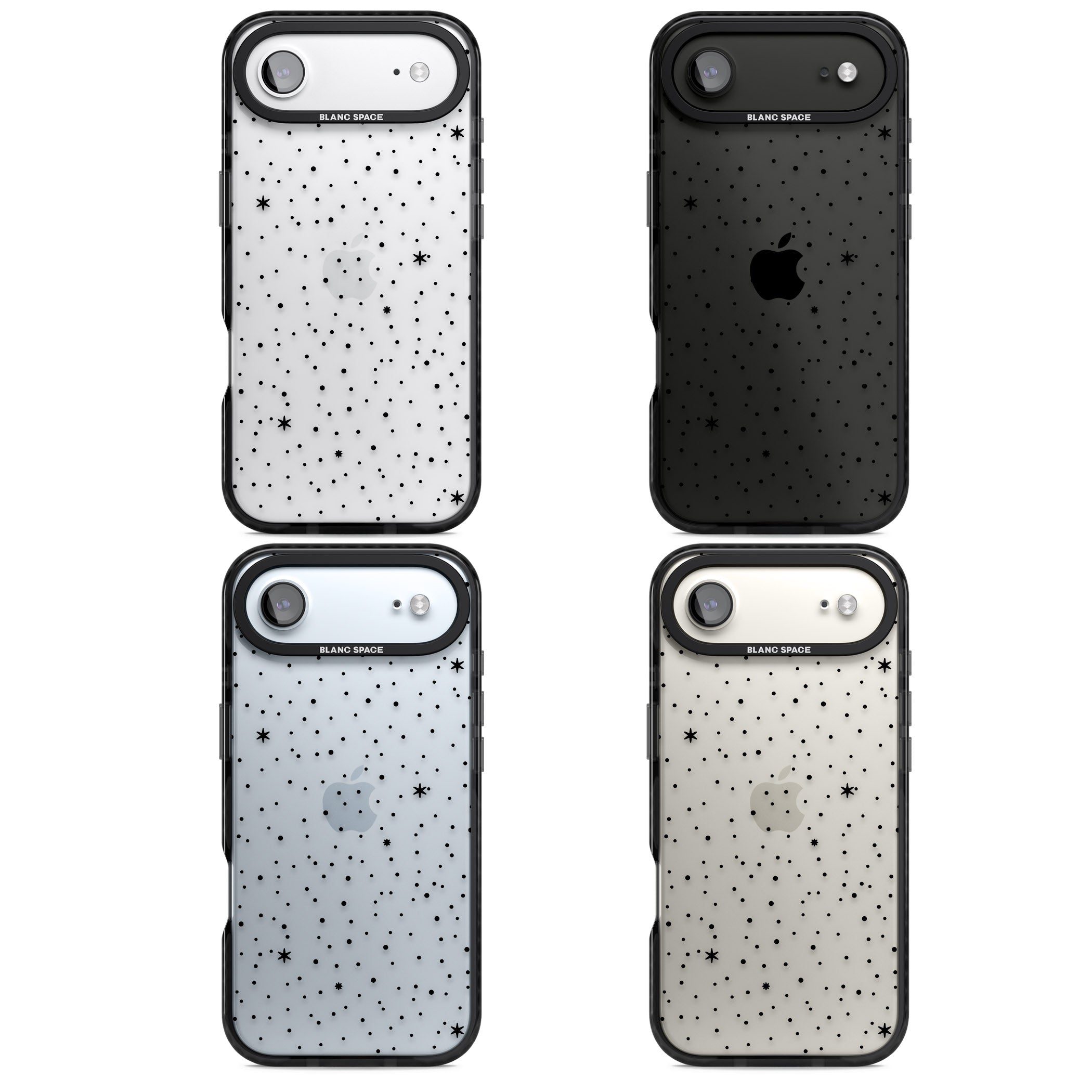 Celestial Starry Sky (Black) iPhone 17 Air Impact Black Phone Case APT Impact Protection