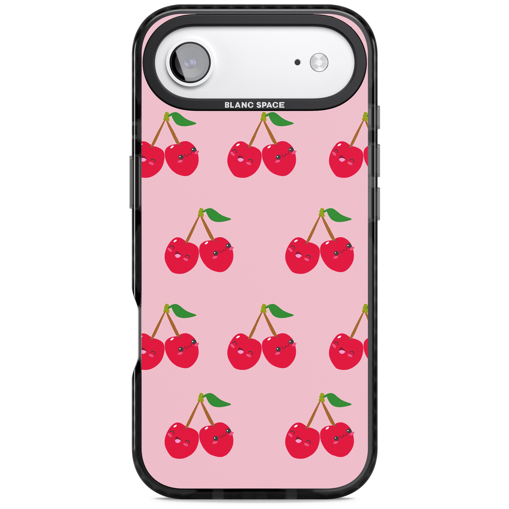 Cheeky Cherry iPhone 17 Air Impact Black Phone Case