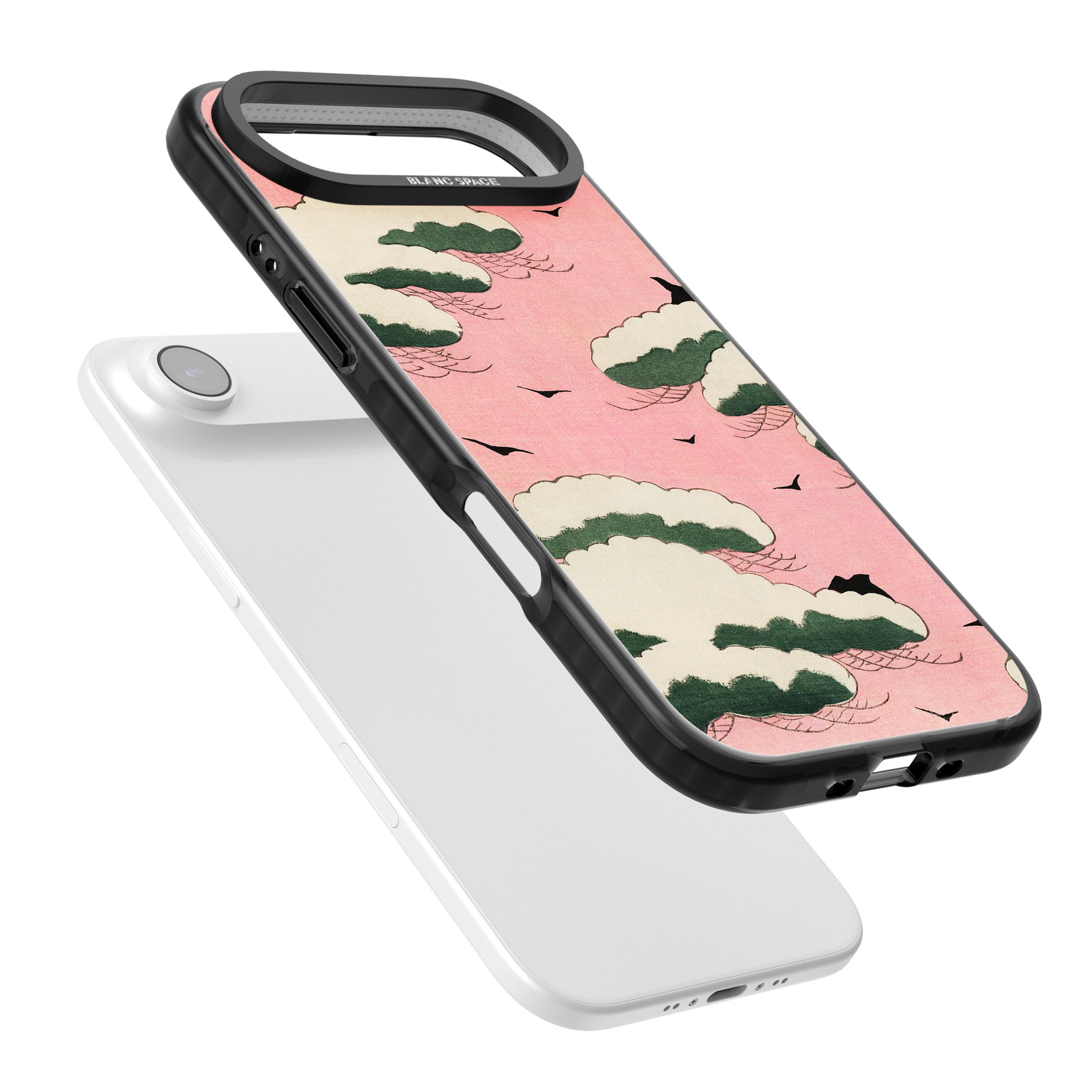 Japanese Pink Sky iPhone 17 Air Impact Black Phone Case Colours