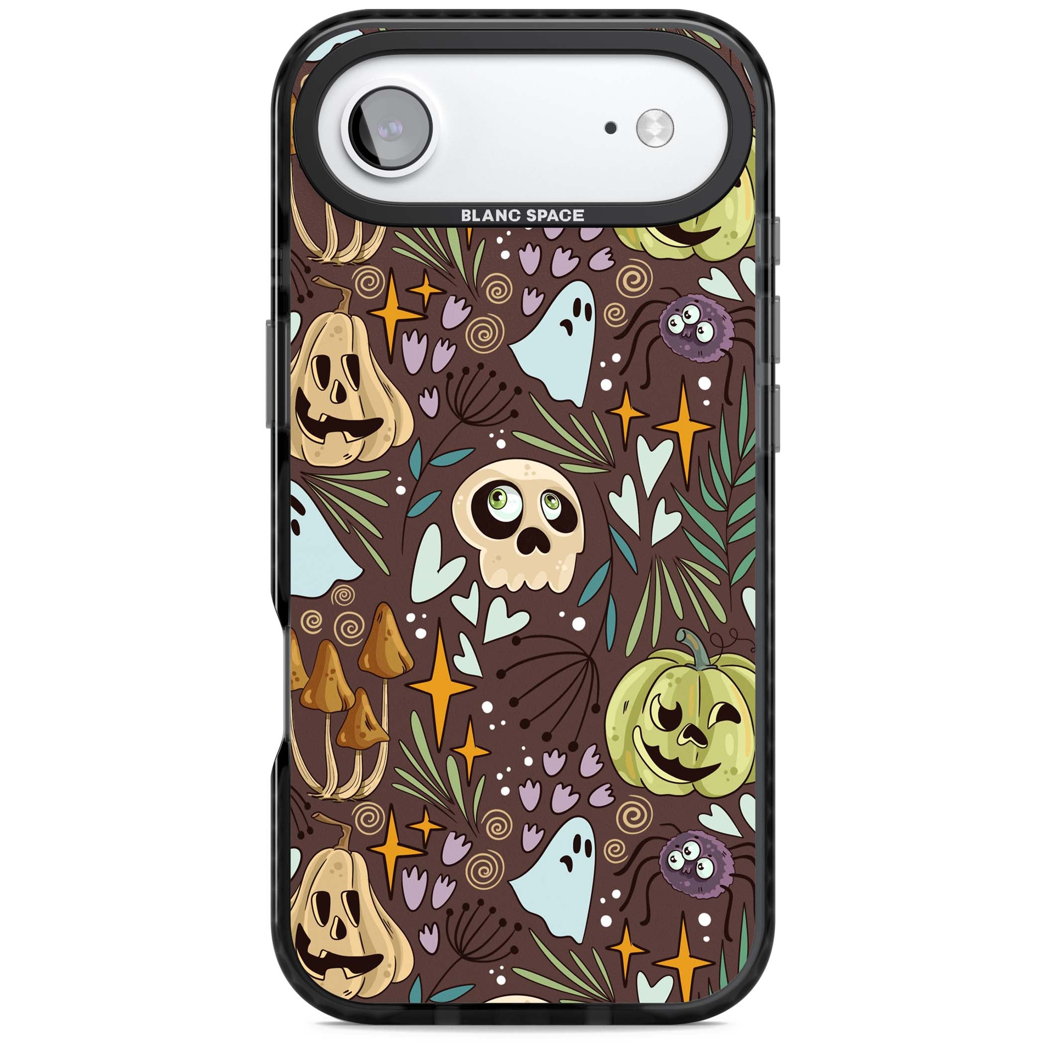 Goblincore Cartoon Halloween Pattern