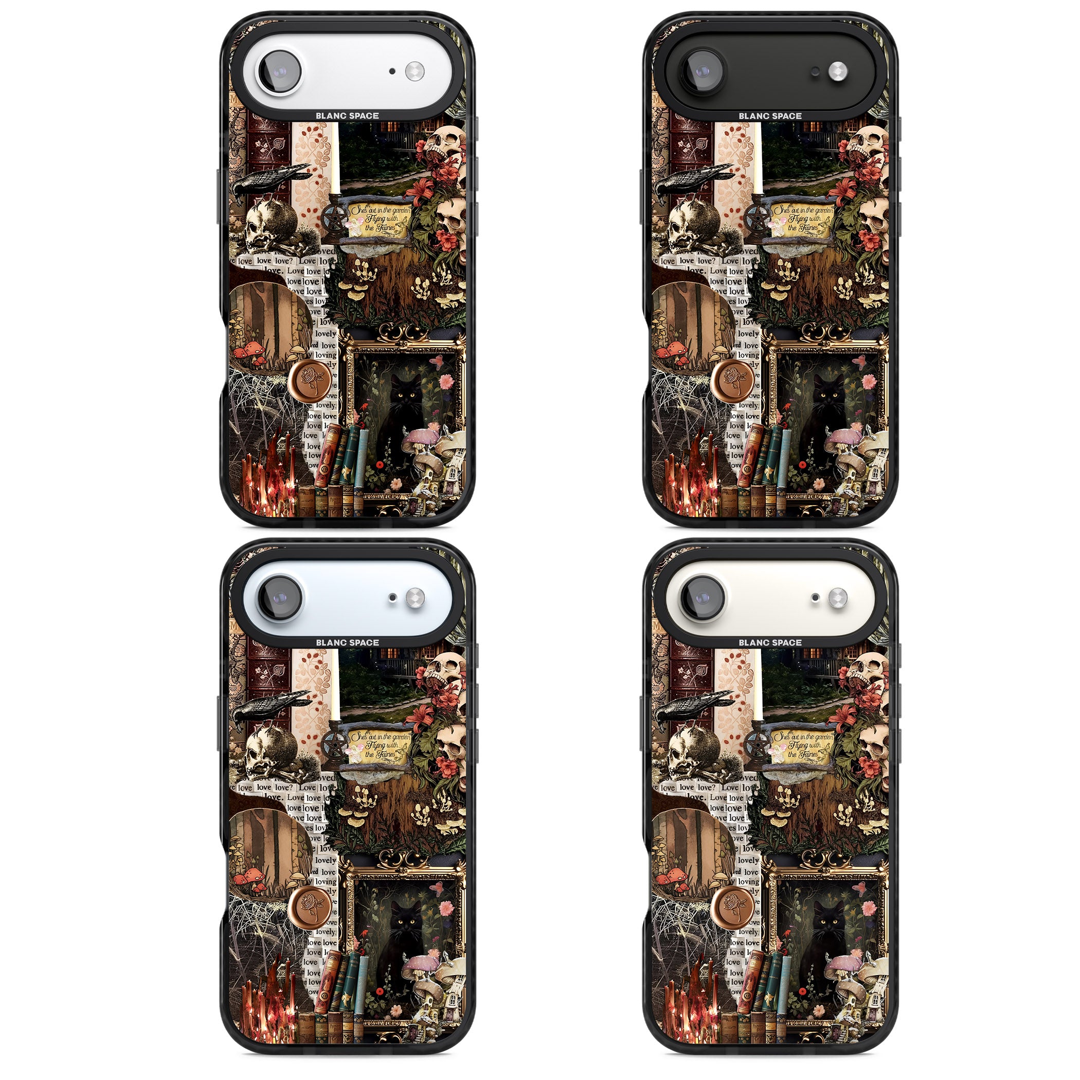 Academia Collage iPhone 17 Air Impact Black Phone Case APT Impact Protection