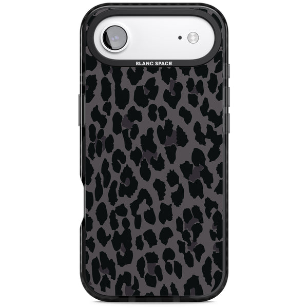 Dark Leopard Print