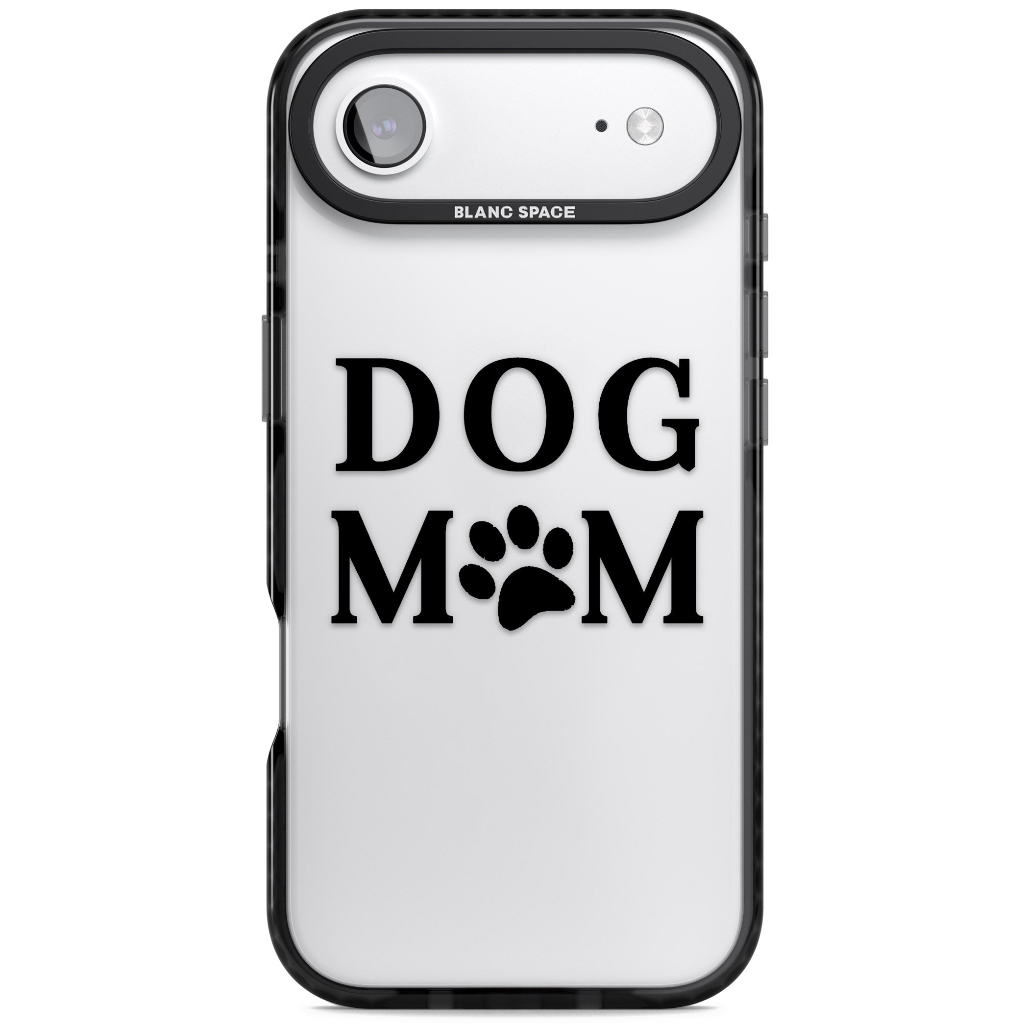 Dog Mom iPhone 17 Air Impact Black Phone Case