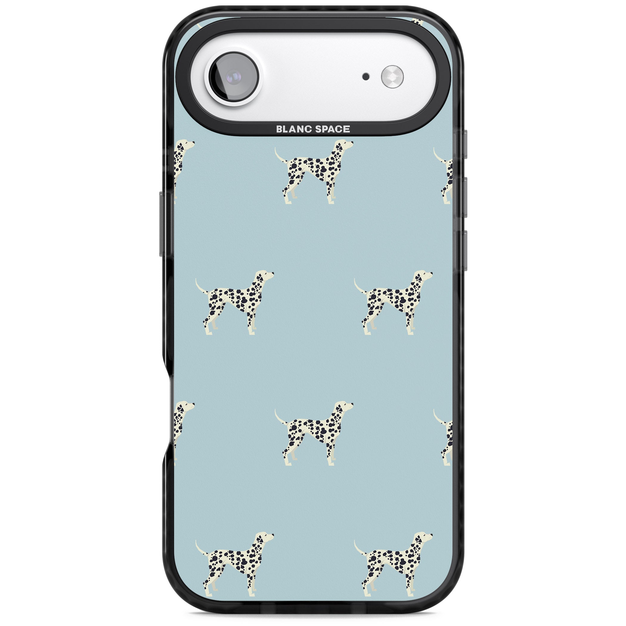 Dalmatian Pattern iPhone 17 Air Impact Black Phone Case