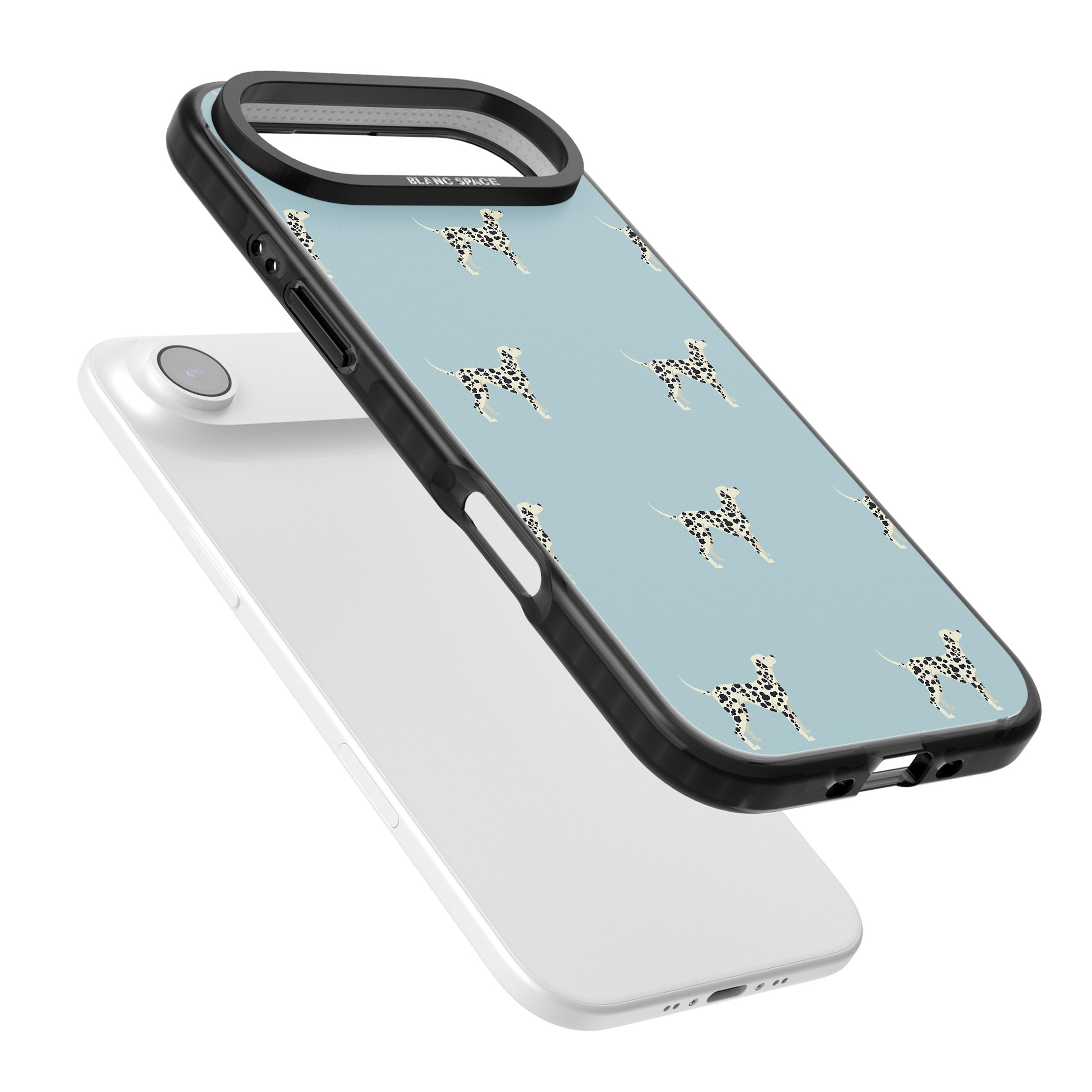 Dalmatian Pattern iPhone 17 Air Impact Black Phone Case Colours