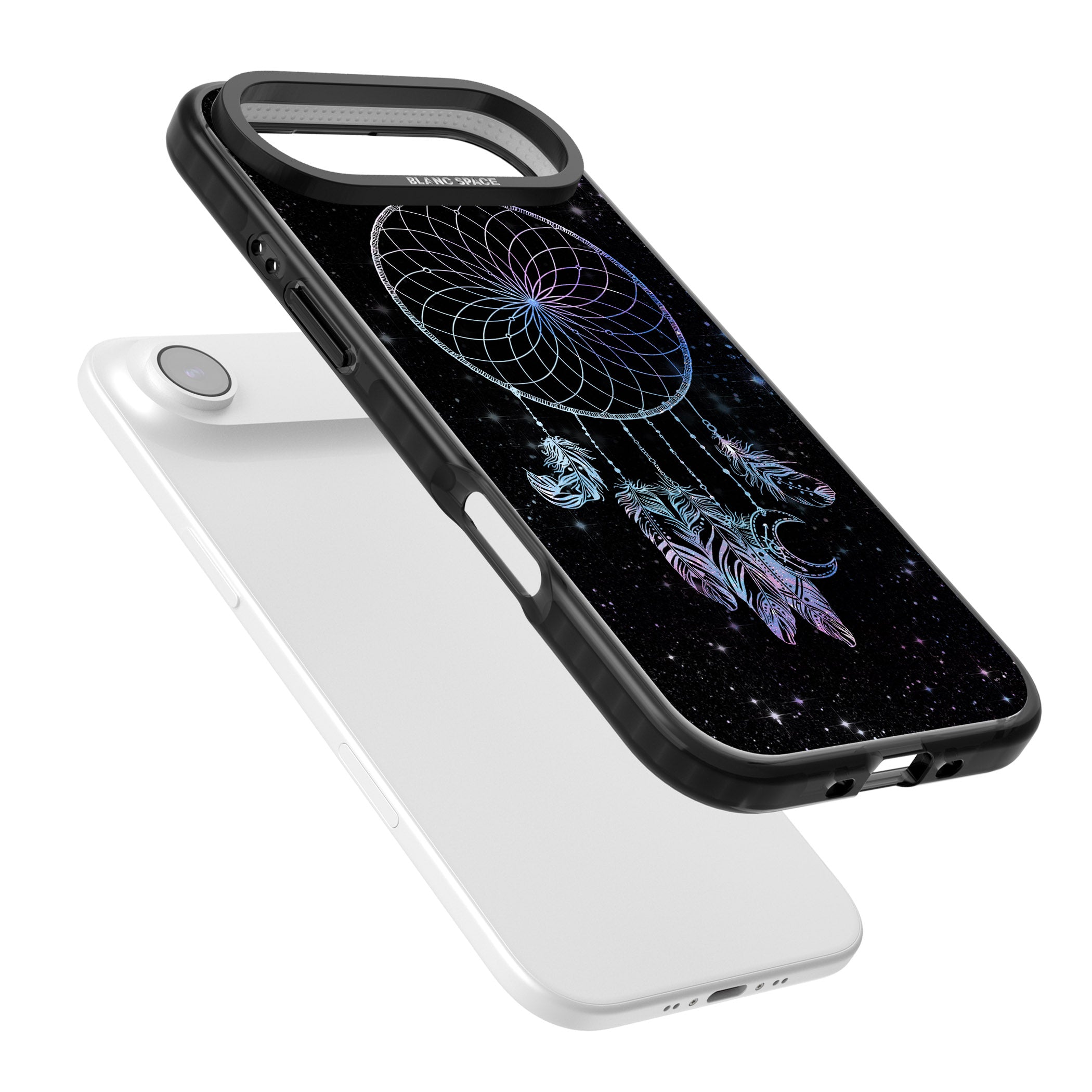 Dreamcatcher Galaxy iPhone 17 Air Impact Black Phone Case Colours