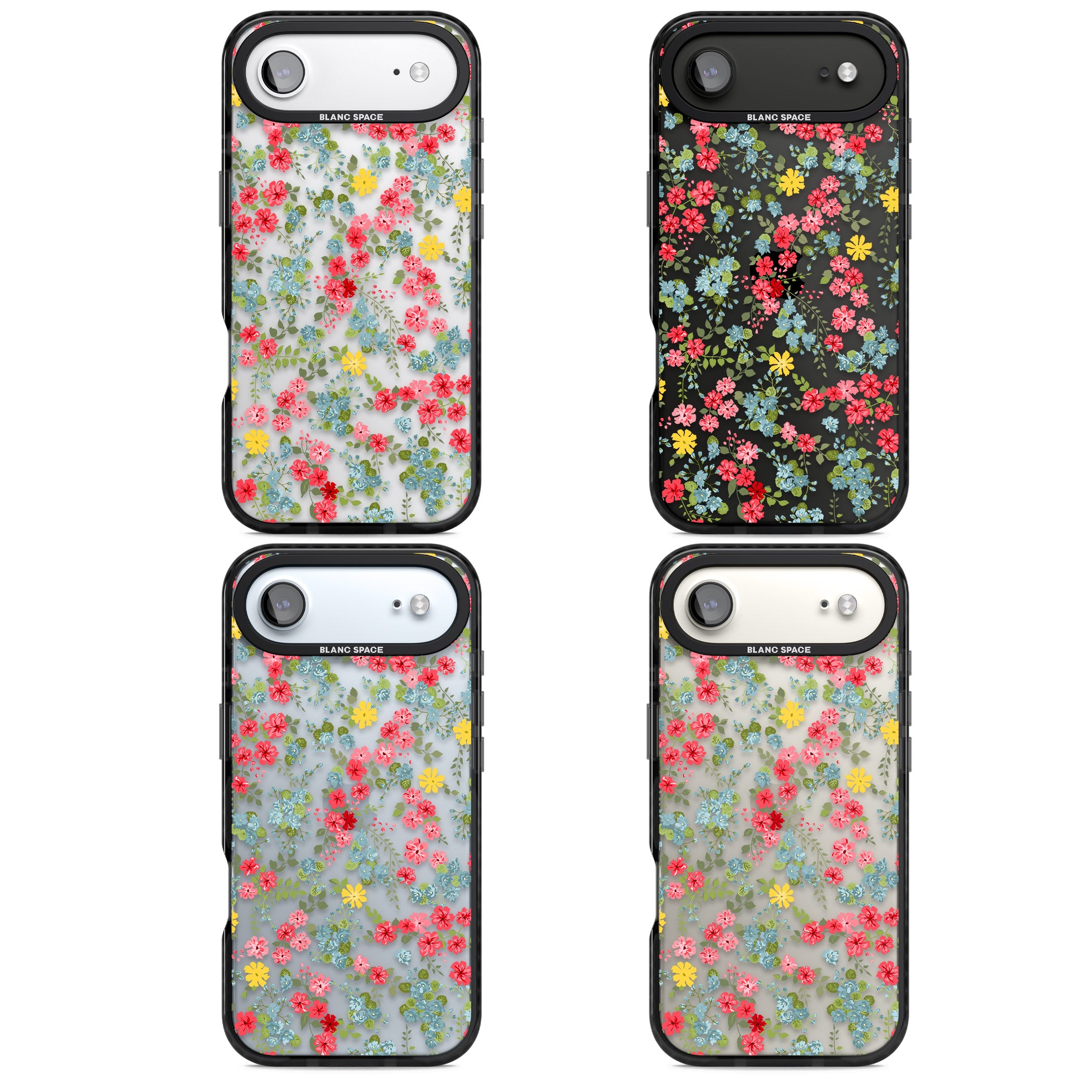 Sanremo Meadow iPhone 17 Air Impact Black Phone Case APT Impact Protection