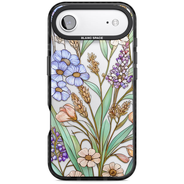 Glass Lavenders & Daisies