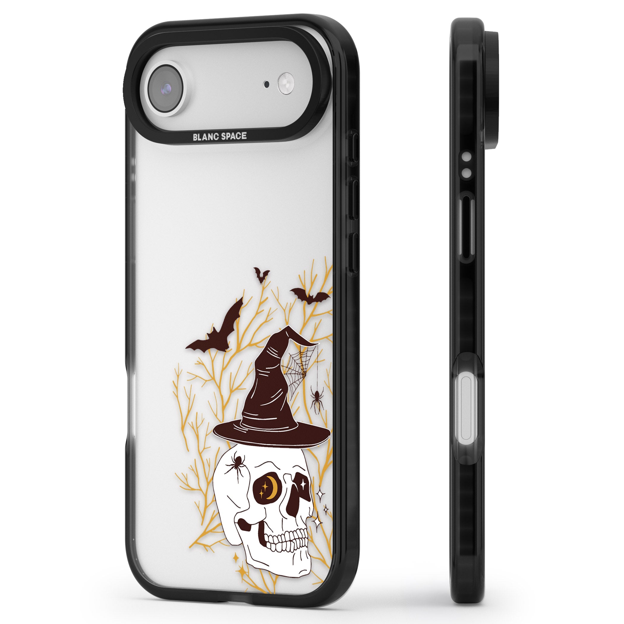 To Die For iPhone 17 Air Impact Black Phone Case Side Profile
