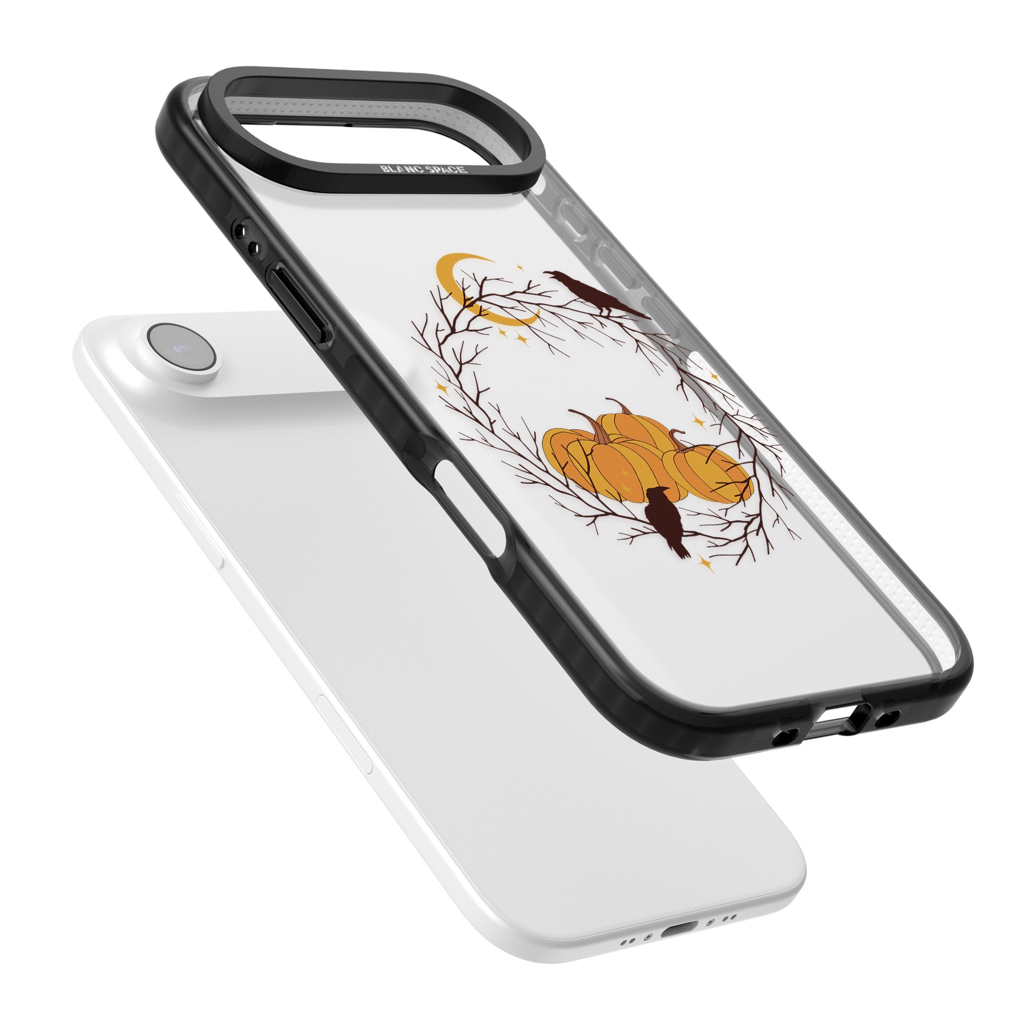 Pumpkin Patch iPhone 17 Air Impact Black Phone Case Colours