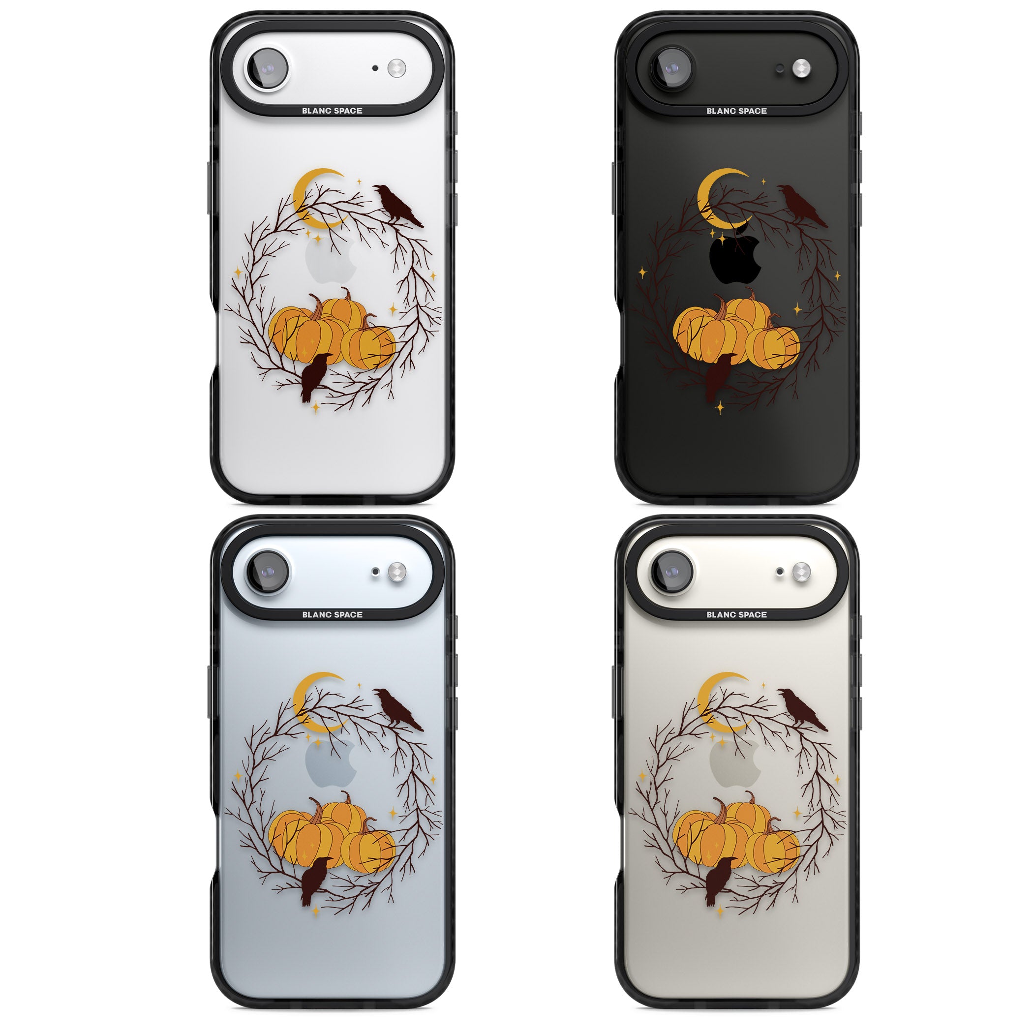 Pumpkin Patch iPhone 17 Air Impact Black Phone Case APT Impact Protection