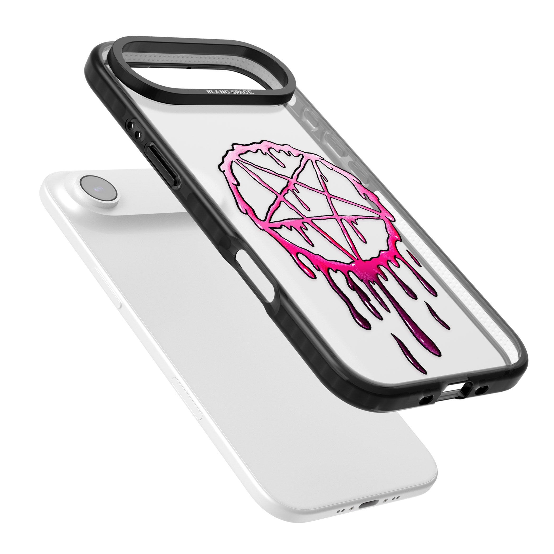 Pentagram Of Blood iPhone 17 Air Impact Black Phone Case Colours