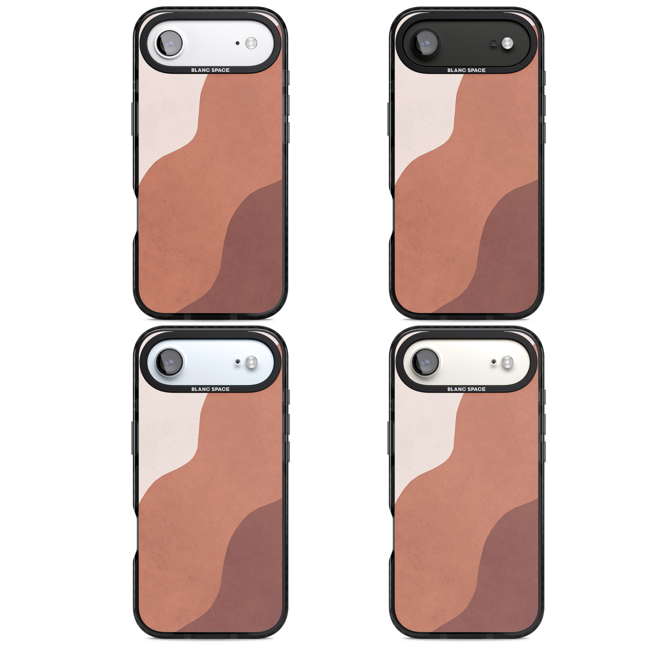 Lush Abstract Watercolour Design #3 iPhone 17 Air Impact Pro Black Phone Case APT Impact Protection