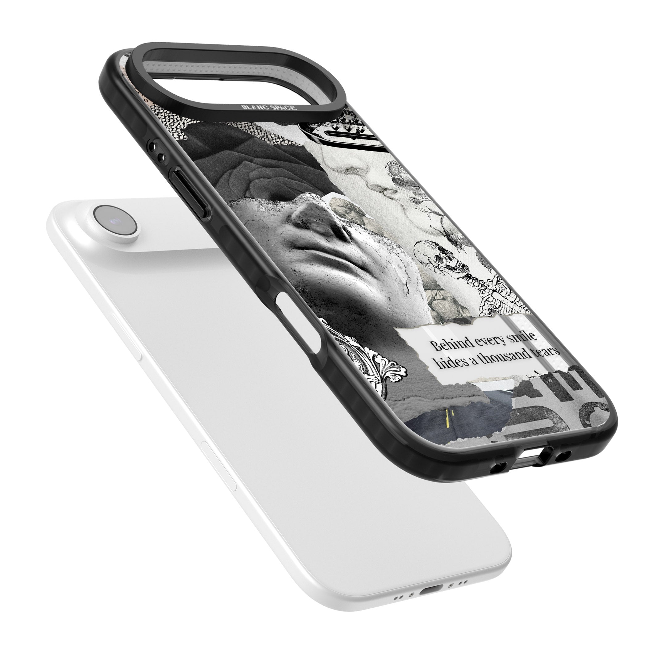 Behind Every Smile iPhone 17 Air Impact Pro Black Phone Case Colours