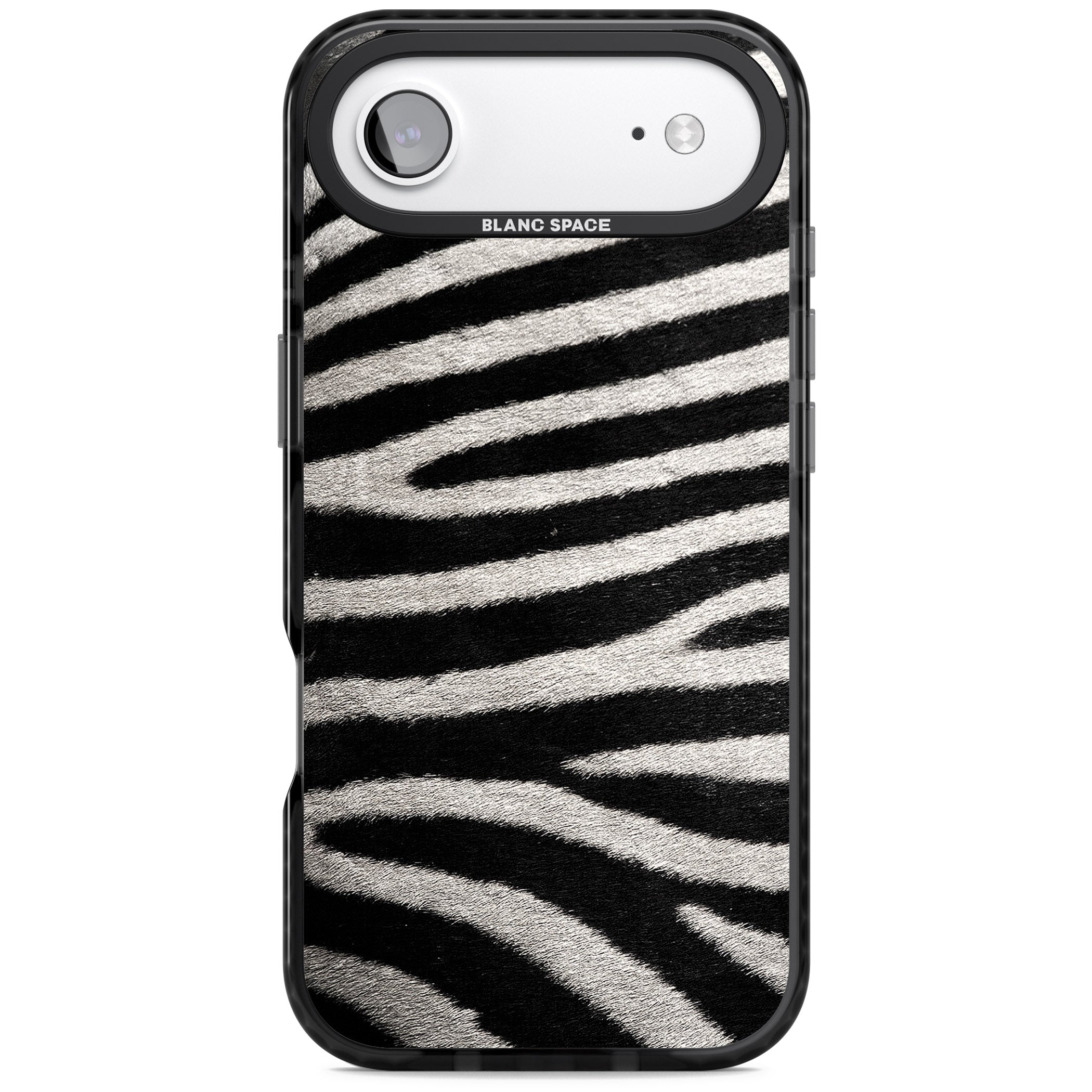 Zebra Print iPhone 17 Air Impact Pro Black Phone Case