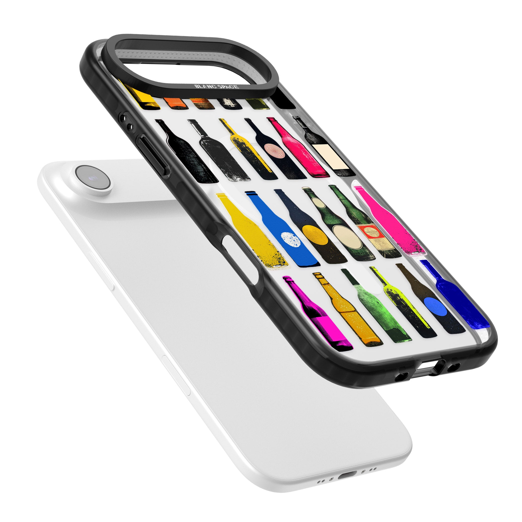 Glass Bottles iPhone 17 Air Impact Pro Black Phone Case Colours