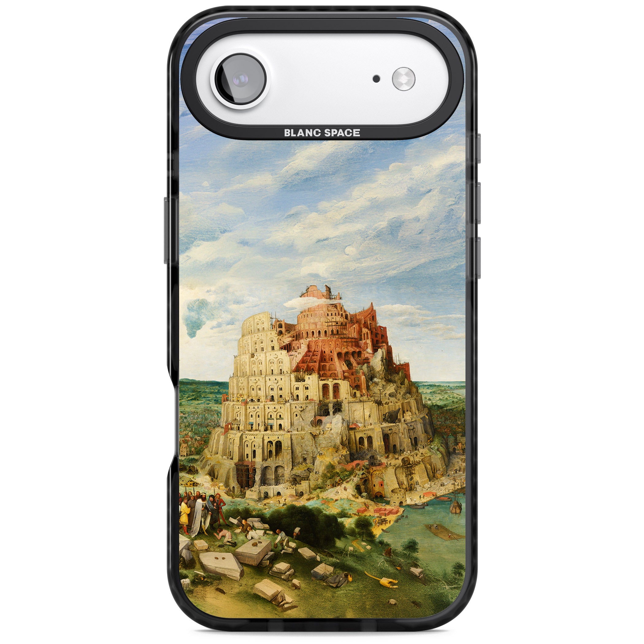 Tower Of Babel iPhone 17 Air Impact Pro Black Phone Case