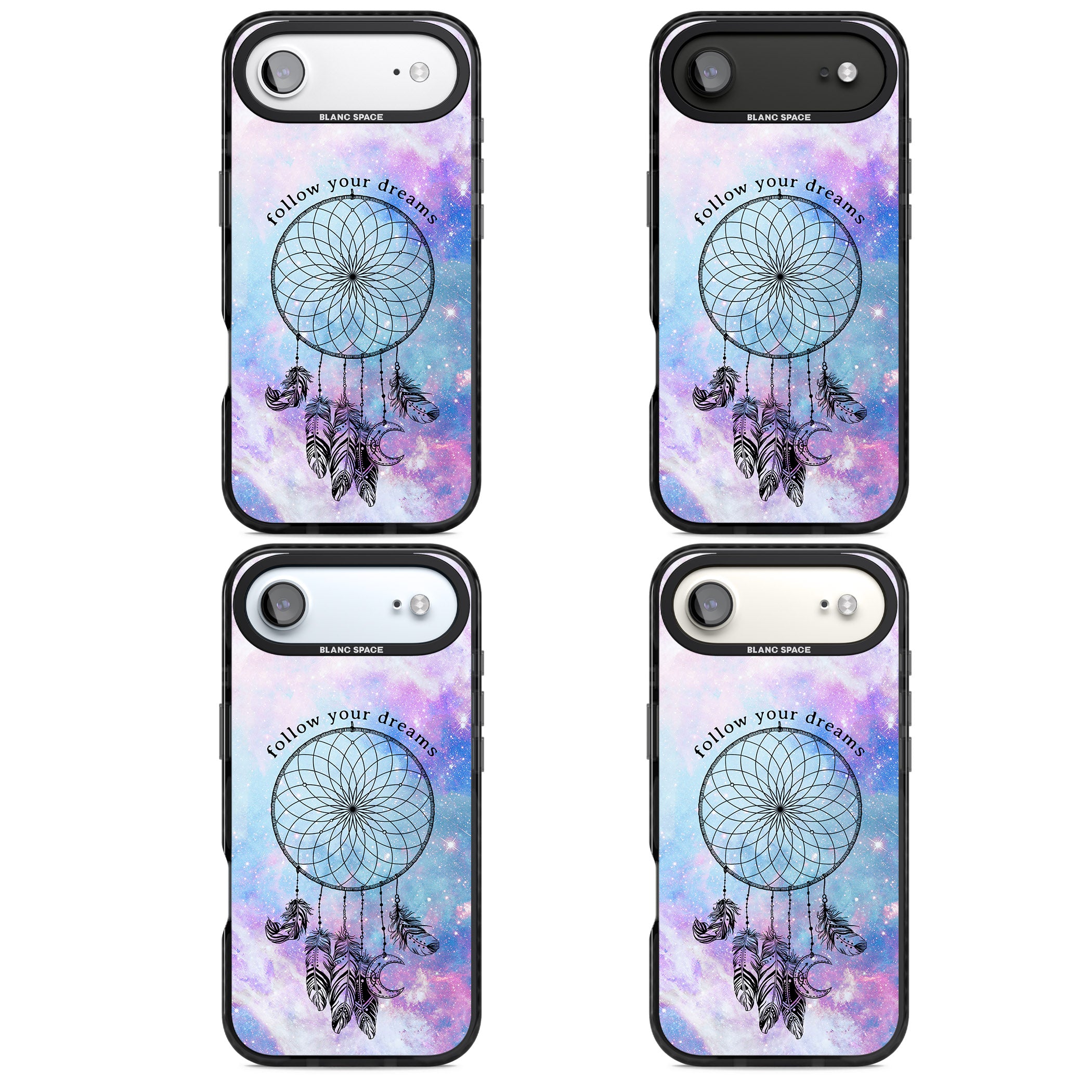 Galaxy Dreamcatcher iPhone 17 Air Impact Pro Black Phone Case APT Impact Protection