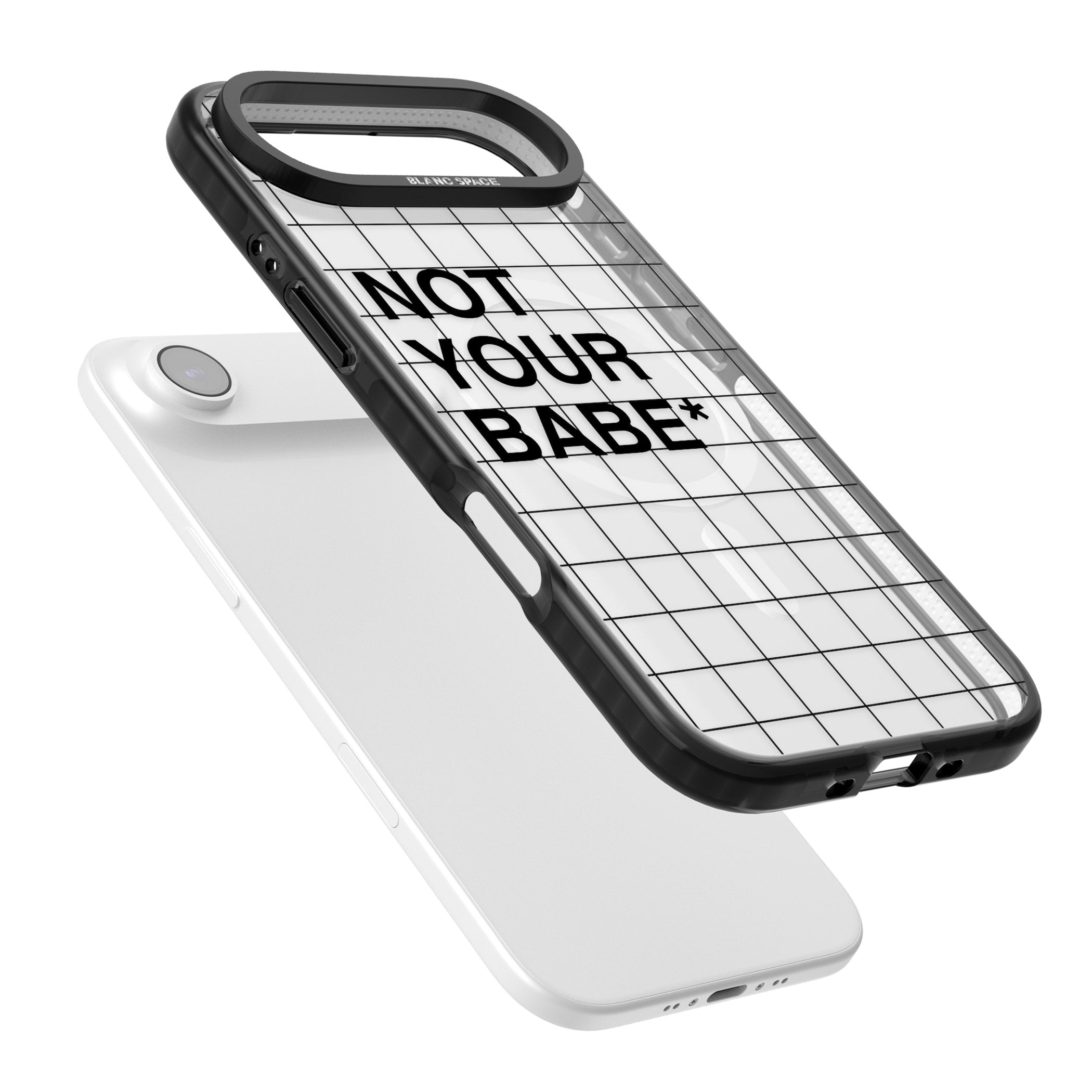 Not Your Babe iPhone 17 Air Impact Pro Black Phone Case Colours