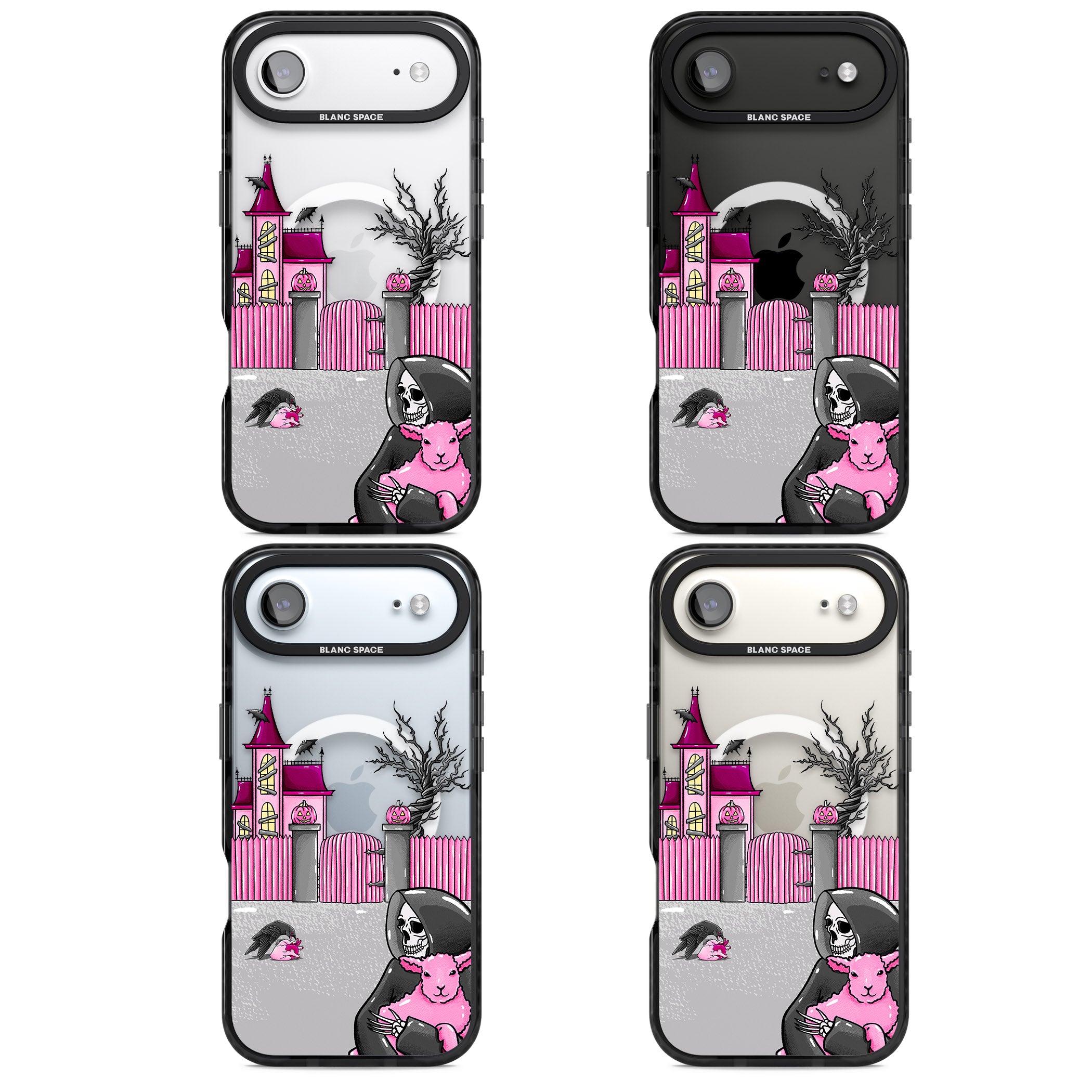 Left With My Heart iPhone 17 Air Impact Pro Black Phone Case APT Impact Protection