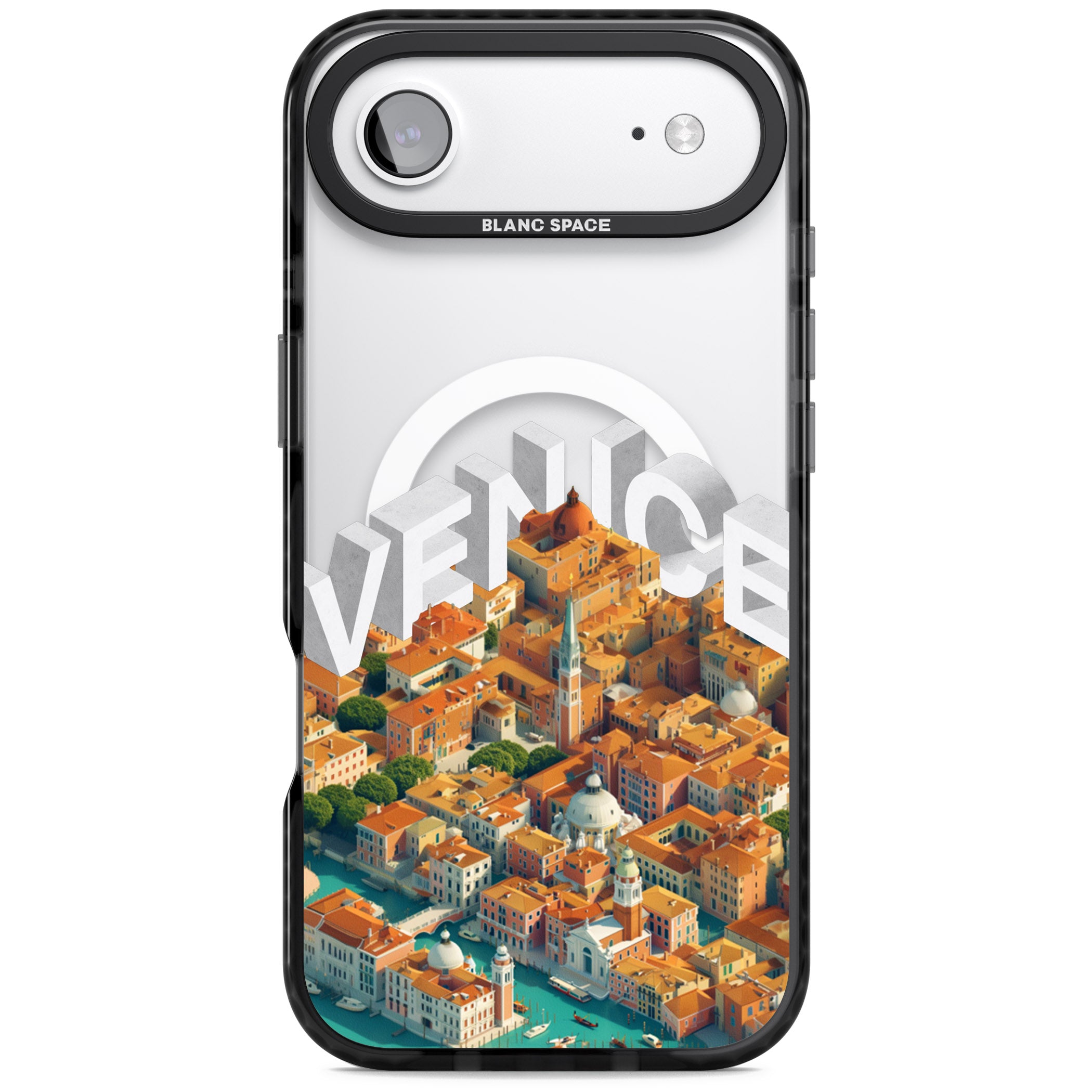 Venice iPhone 17 Air Impact Pro Black Phone Case