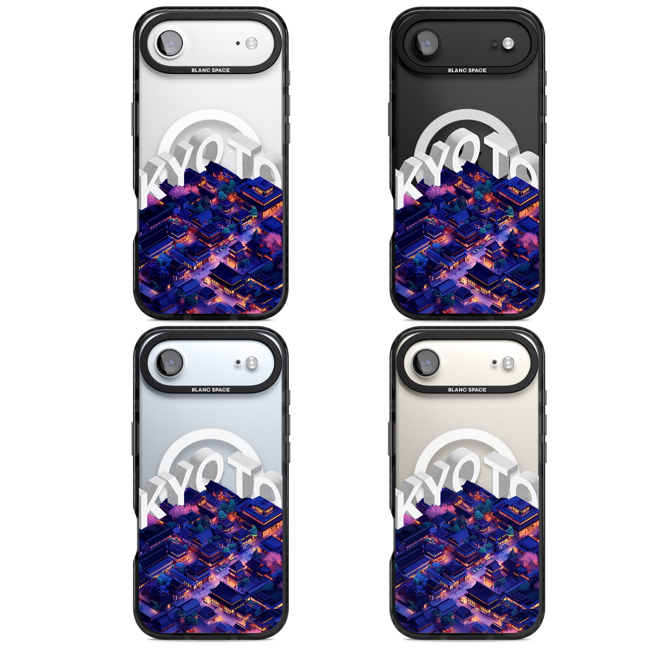 Kyoto iPhone 17 Air Impact Pro Black Phone Case APT Impact Protection