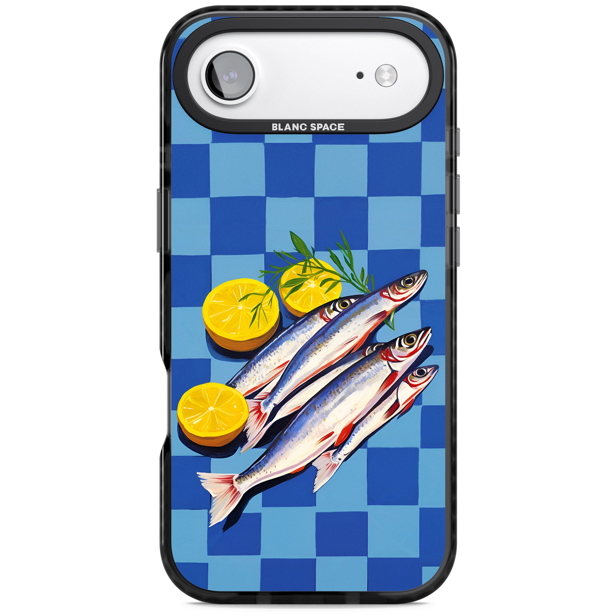 Fish & Lemons iPhone 17 Air Impact Pro Black Phone Case