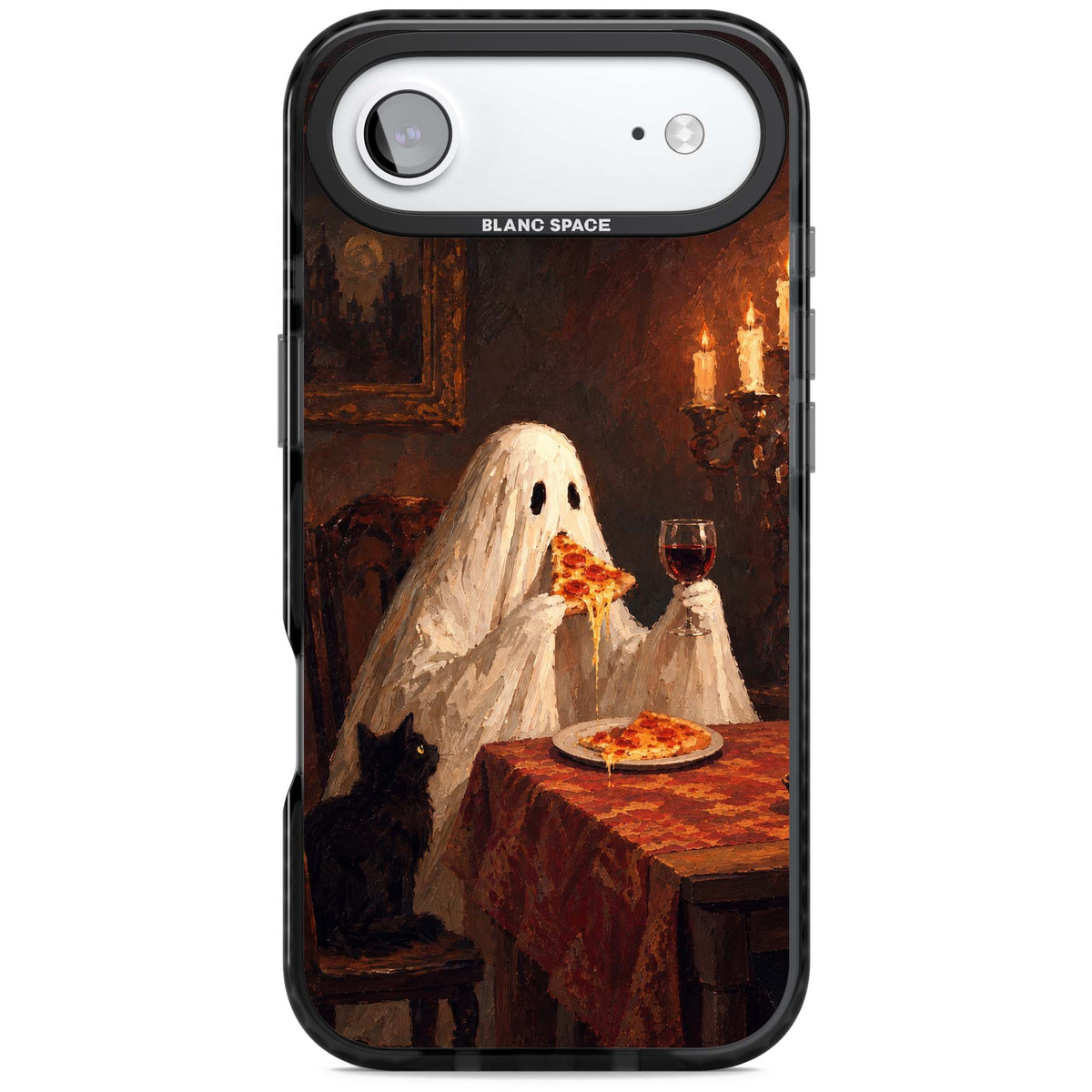 Lonely Night In art iPhone case | Black Impact Magsafe case for iPhone Air