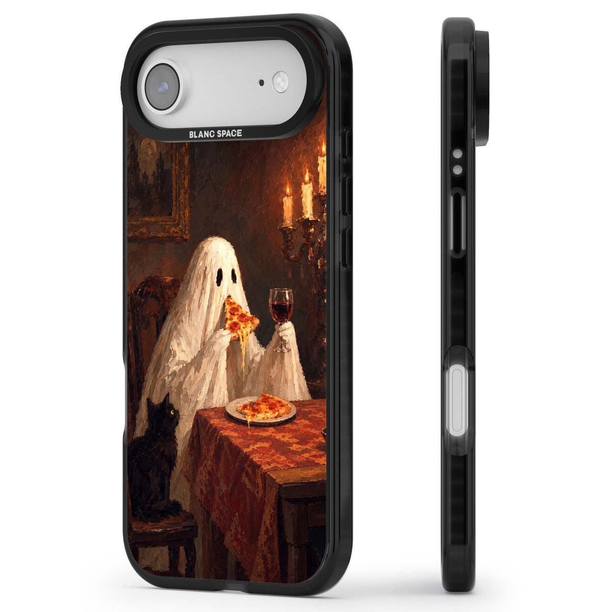 Lonely Night In art iPhone case | Black Impact Magsafe case for iPhone Air