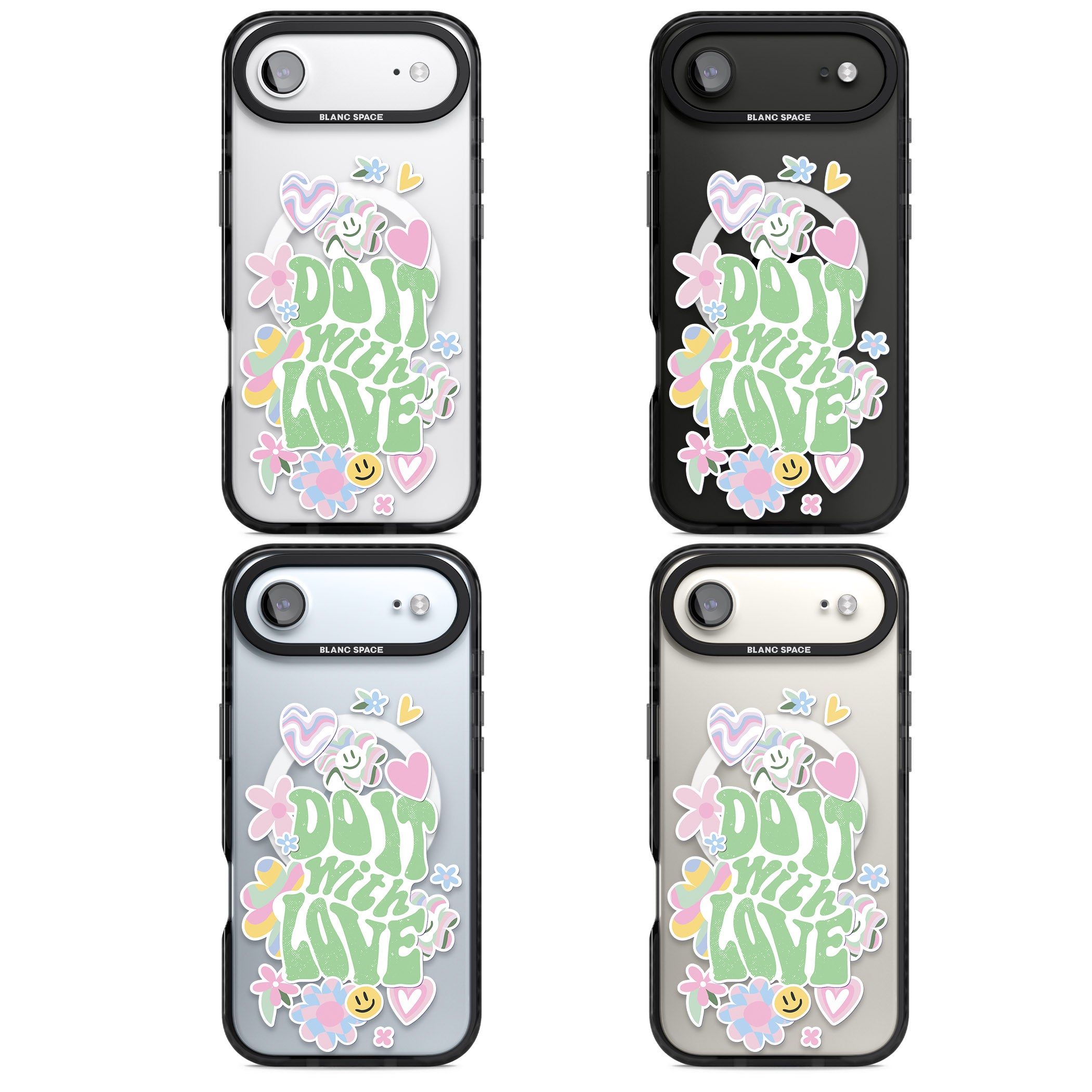 Do It With Love iPhone 17 Air Impact Pro Black Phone Case APT Impact Protection