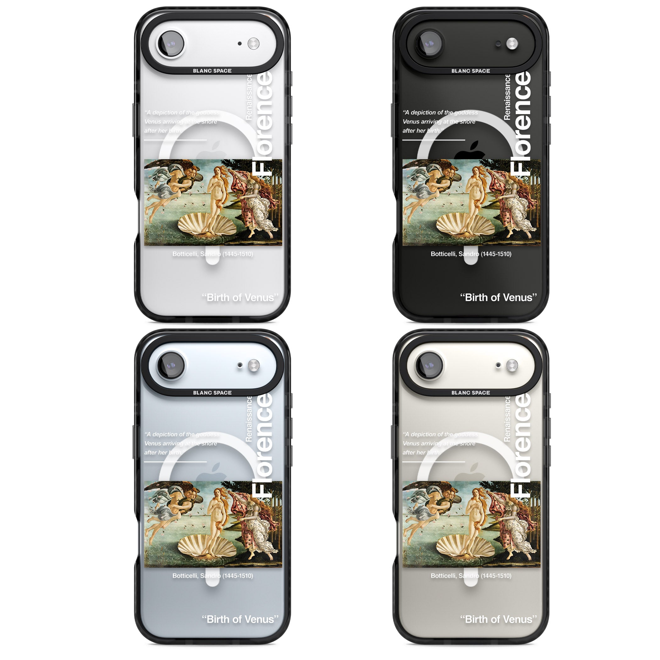Birth Of Venus iPhone 17 Air Impact Pro Black Phone Case APT Impact Protection
