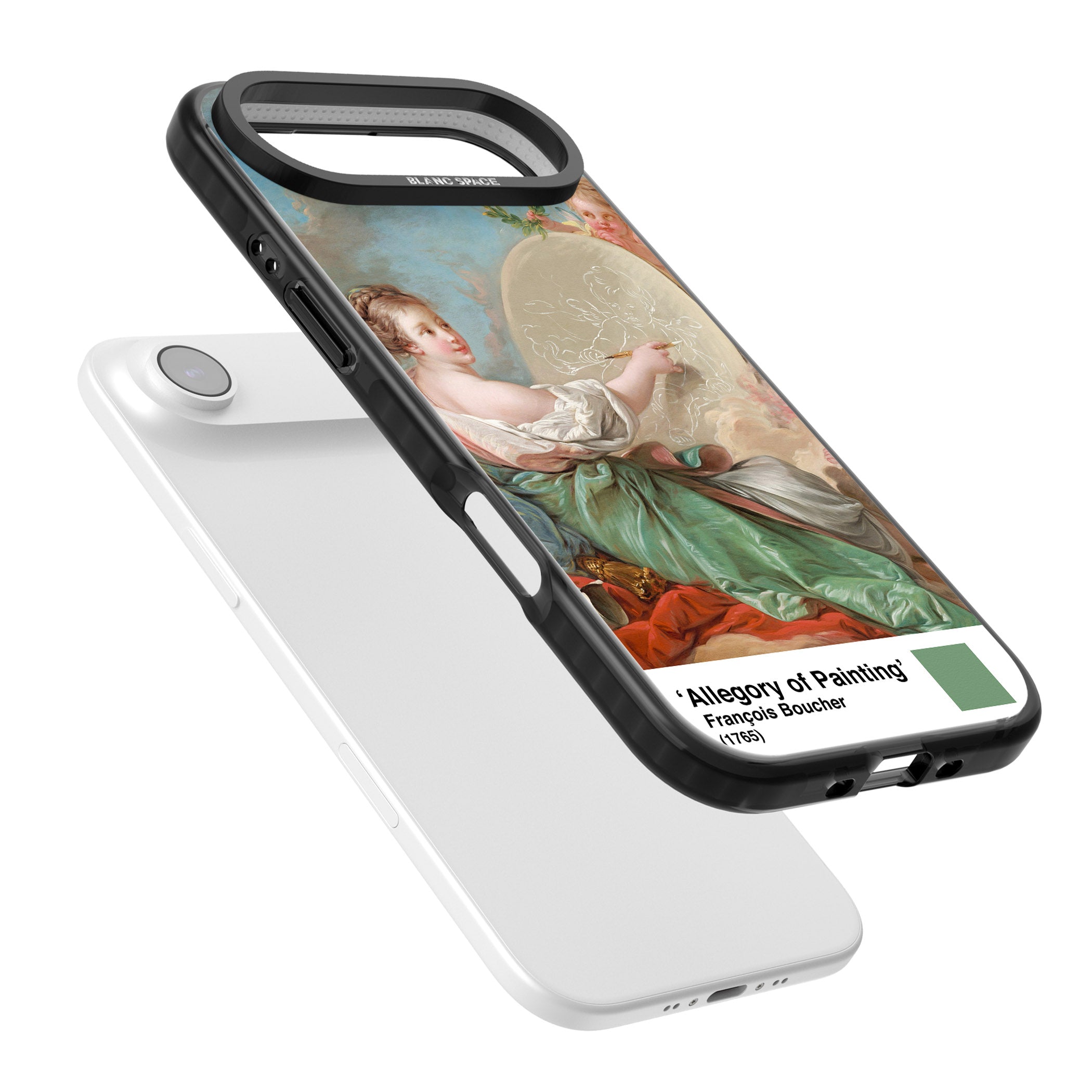 Allegory Of Painting iPhone 17 Air Impact Pro Black Phone Case Colours