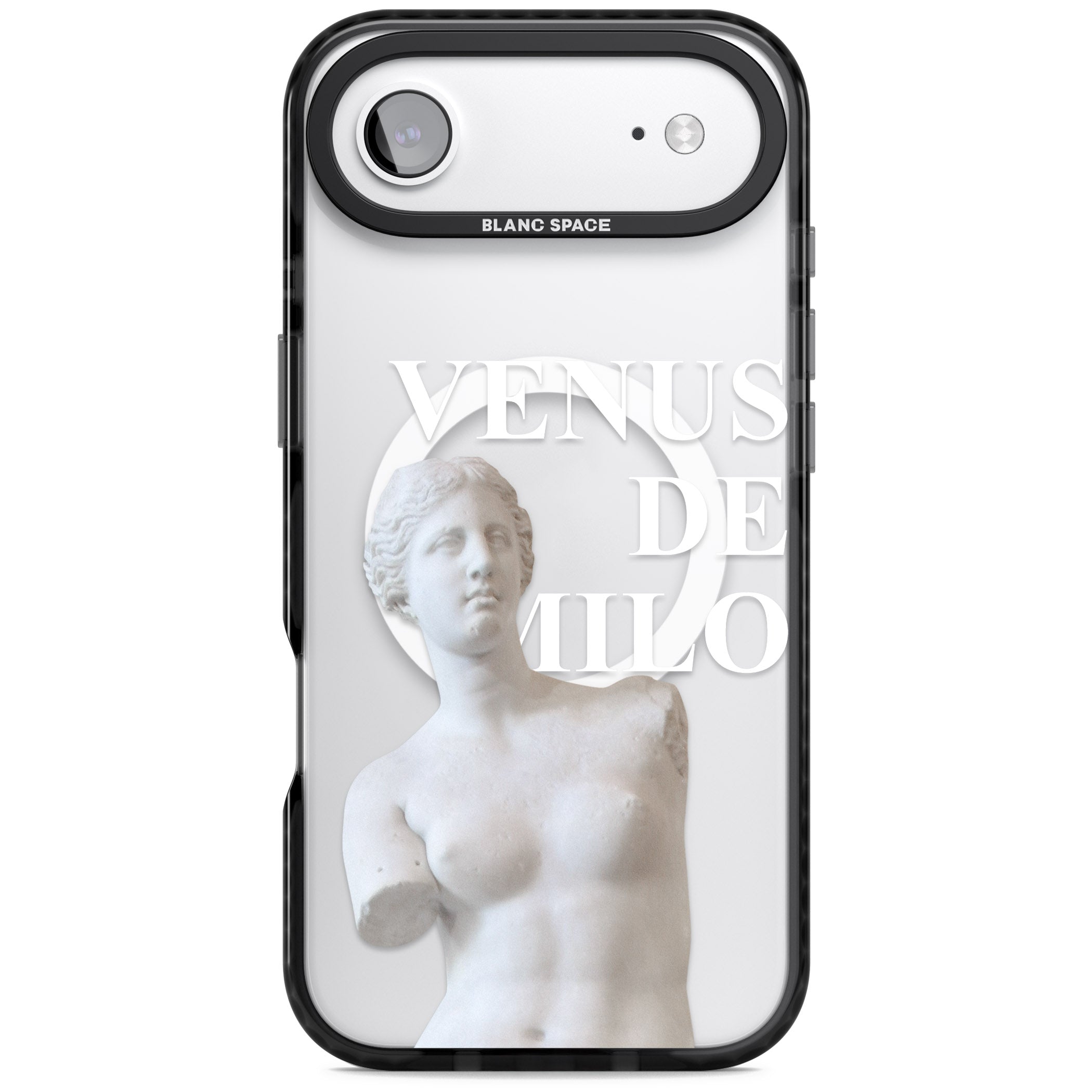 Venus De Milo Cutout iPhone 17 Air Impact Pro Black Phone Case