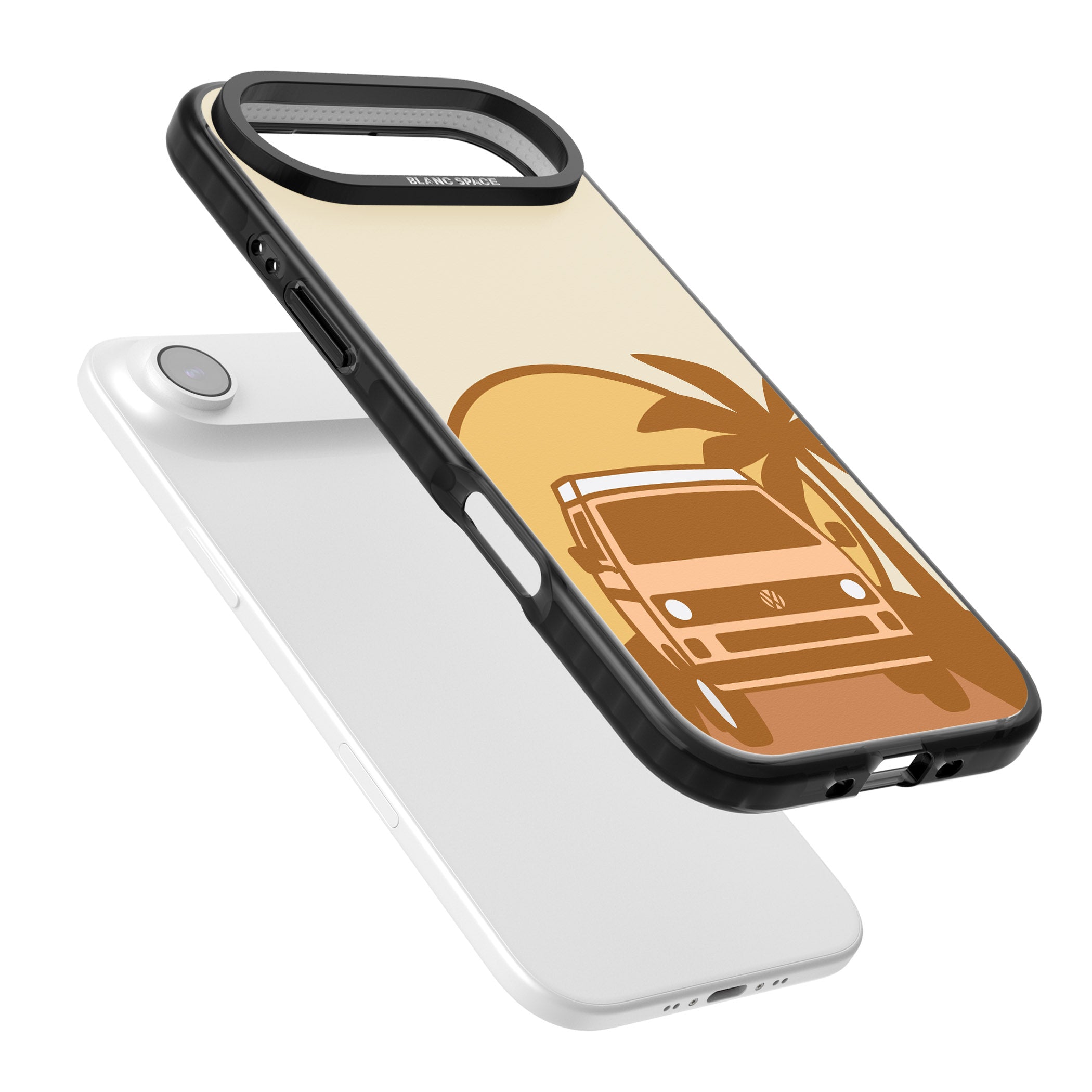 Sunset Van iPhone 17 Air Impact Pro Black Phone Case Colours