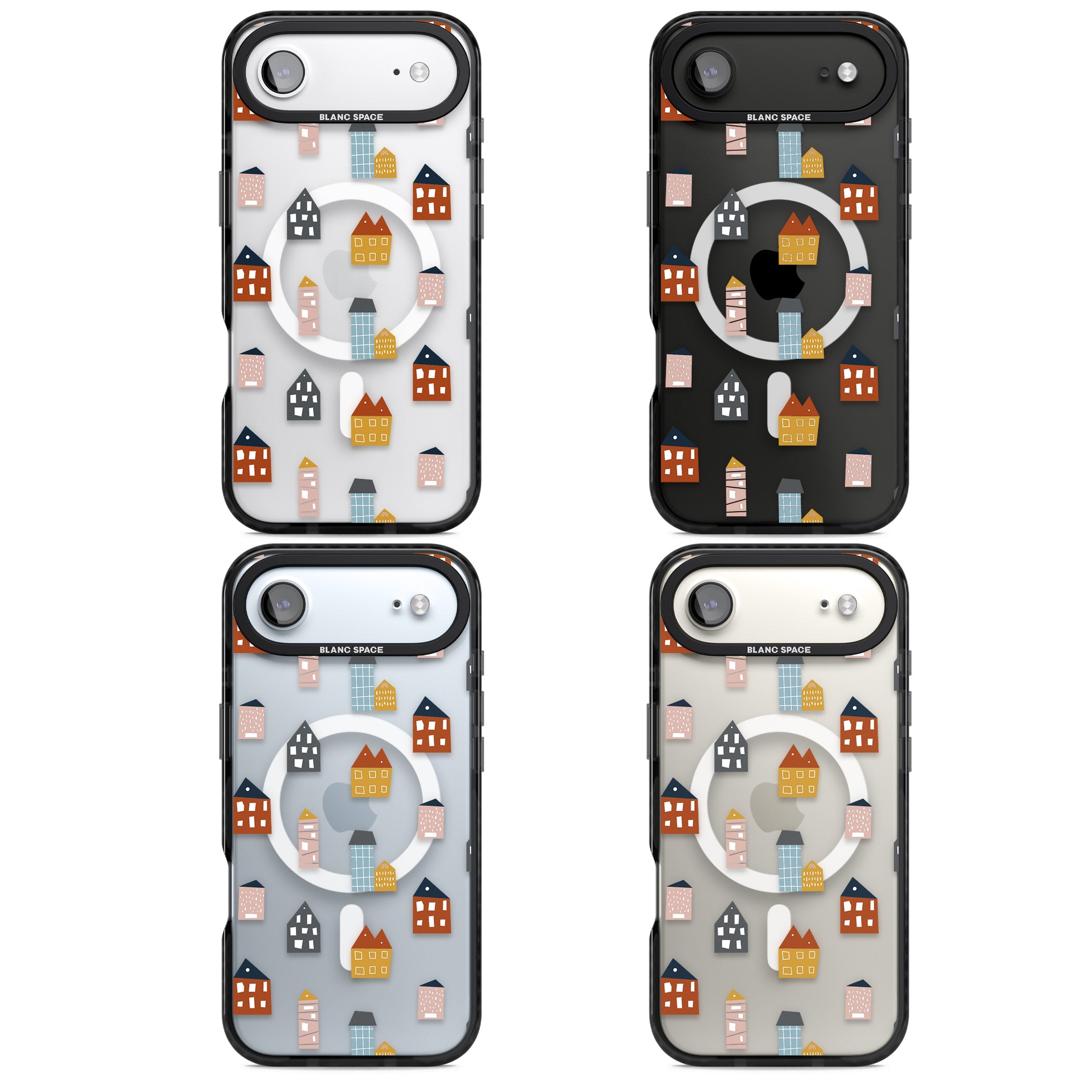 Scandi Village iPhone 17 Air Impact Pro Black Phone Case APT Impact Protection