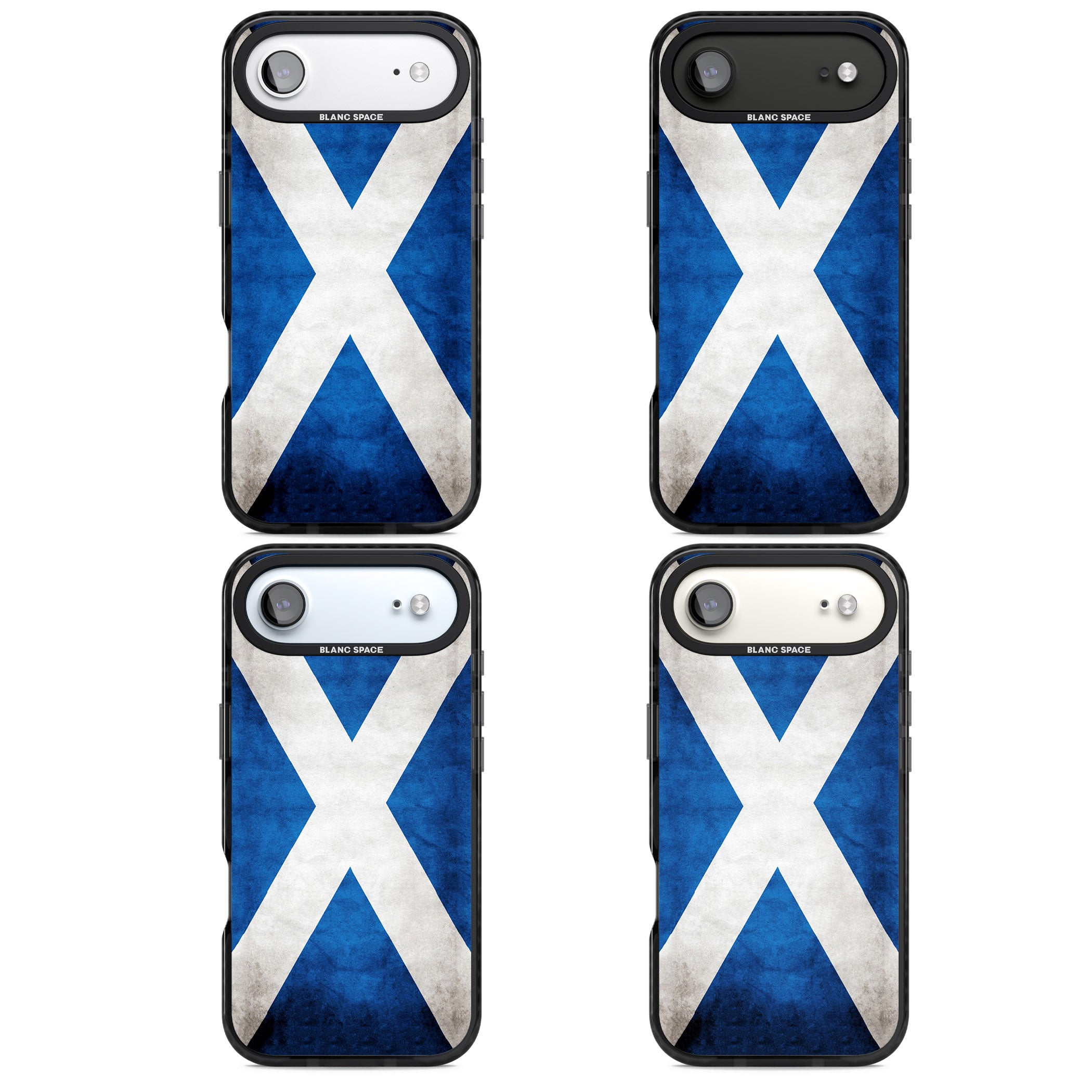 Scotland Saltire Flag iPhone 17 Air Impact Pro Black Phone Case APT Impact Protection