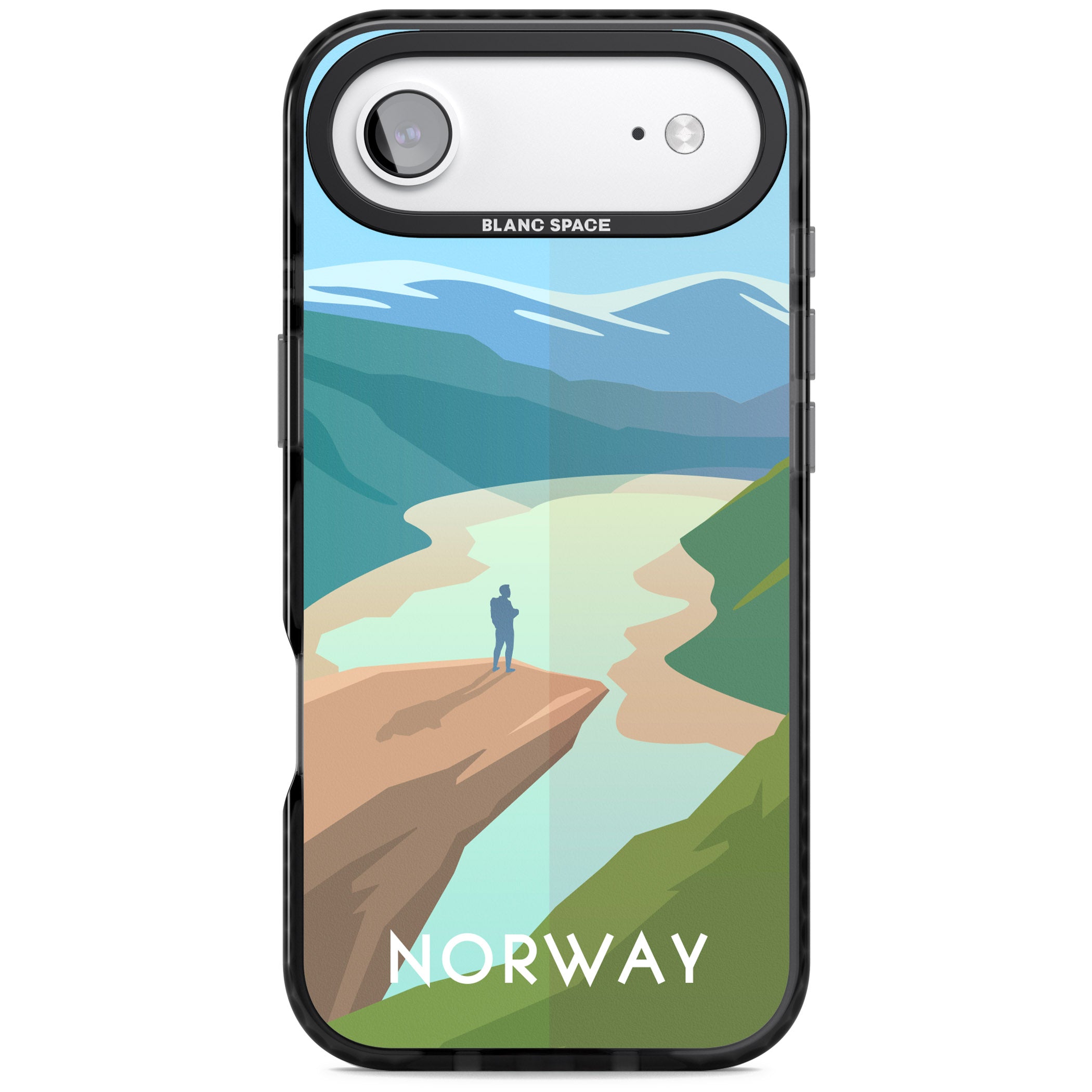 Vintage Travel Poster Norway