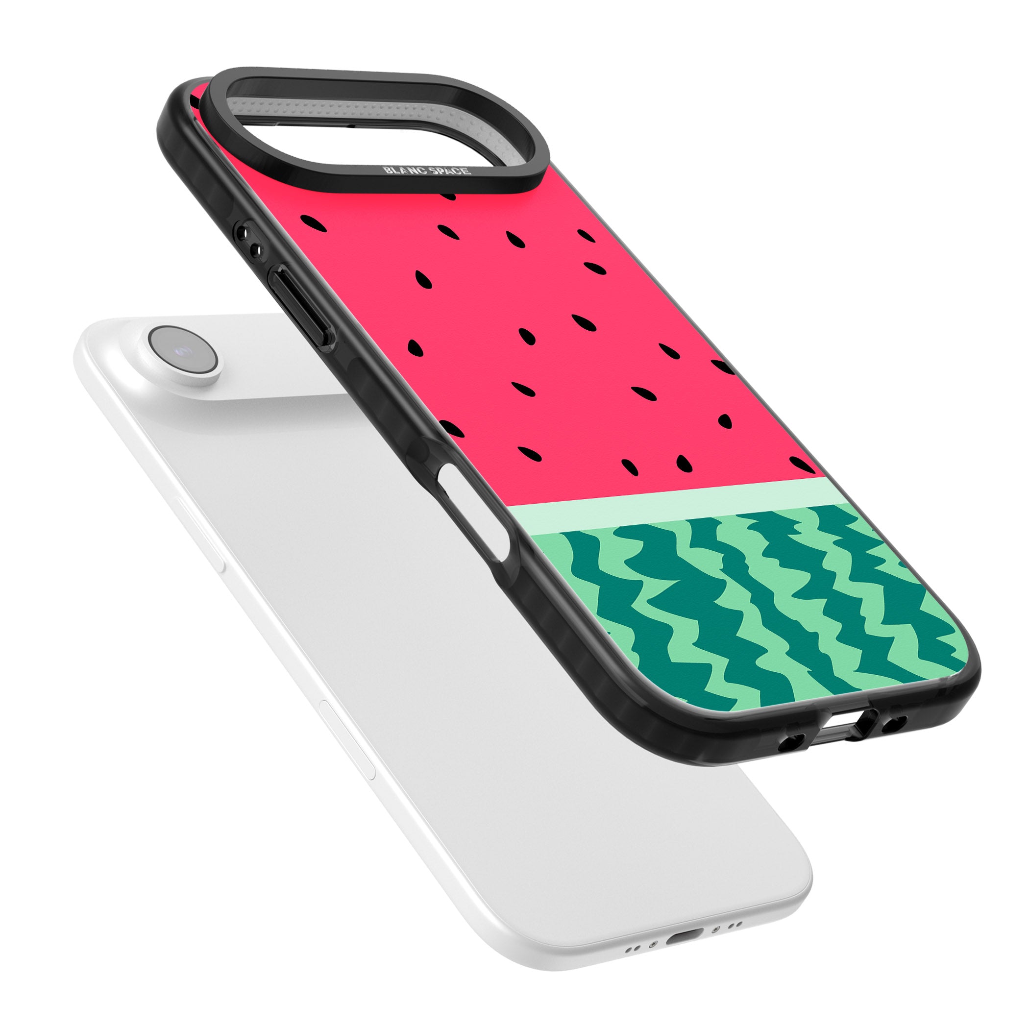 Full Watermelon iPhone 17 Air Impact Pro Black Phone Case Colours