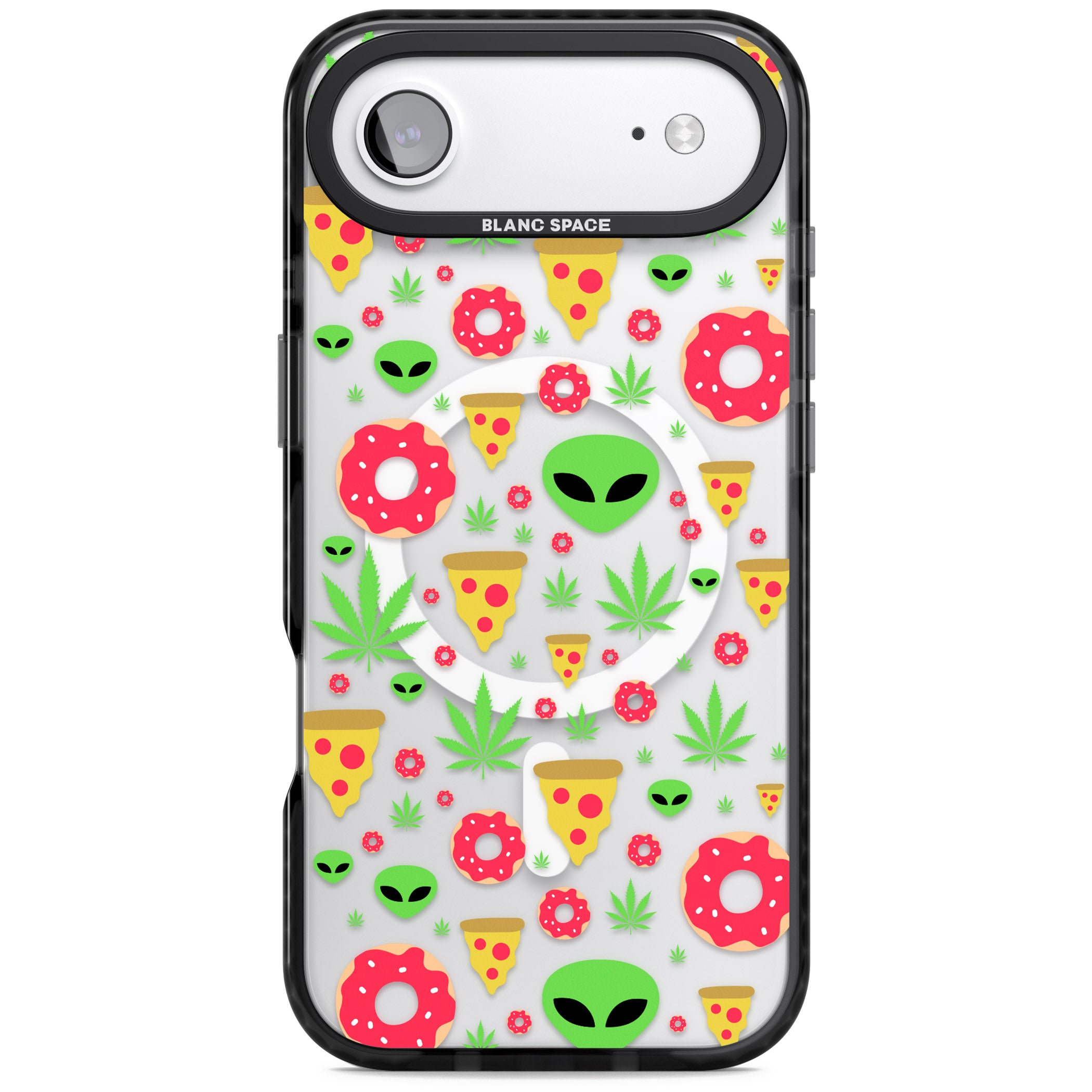 Martians & Munchies iPhone 17 Air Impact Pro Black Phone Case